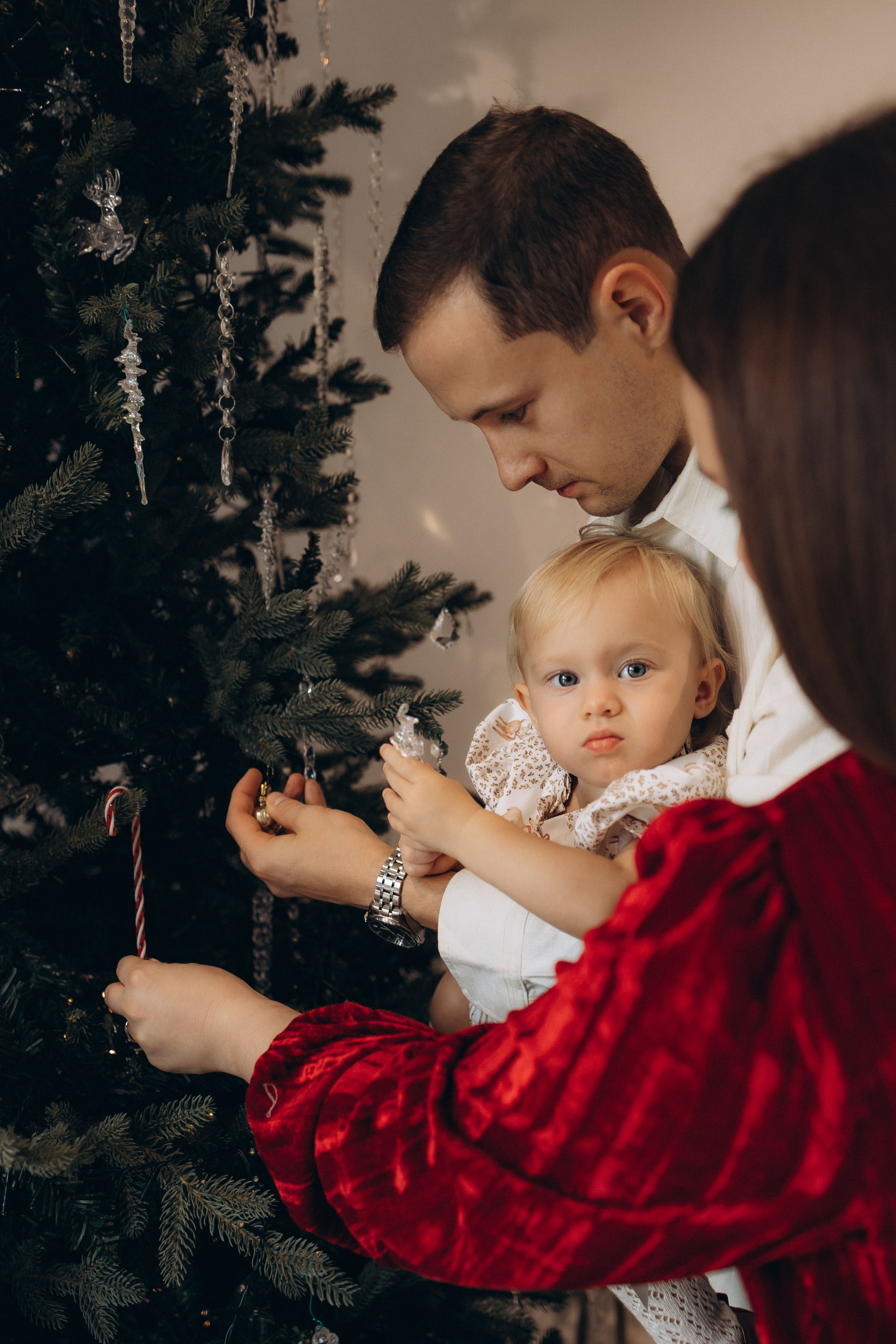 Family Christmas. Фотограф родов, семей и новорожденных малышей в Дубае