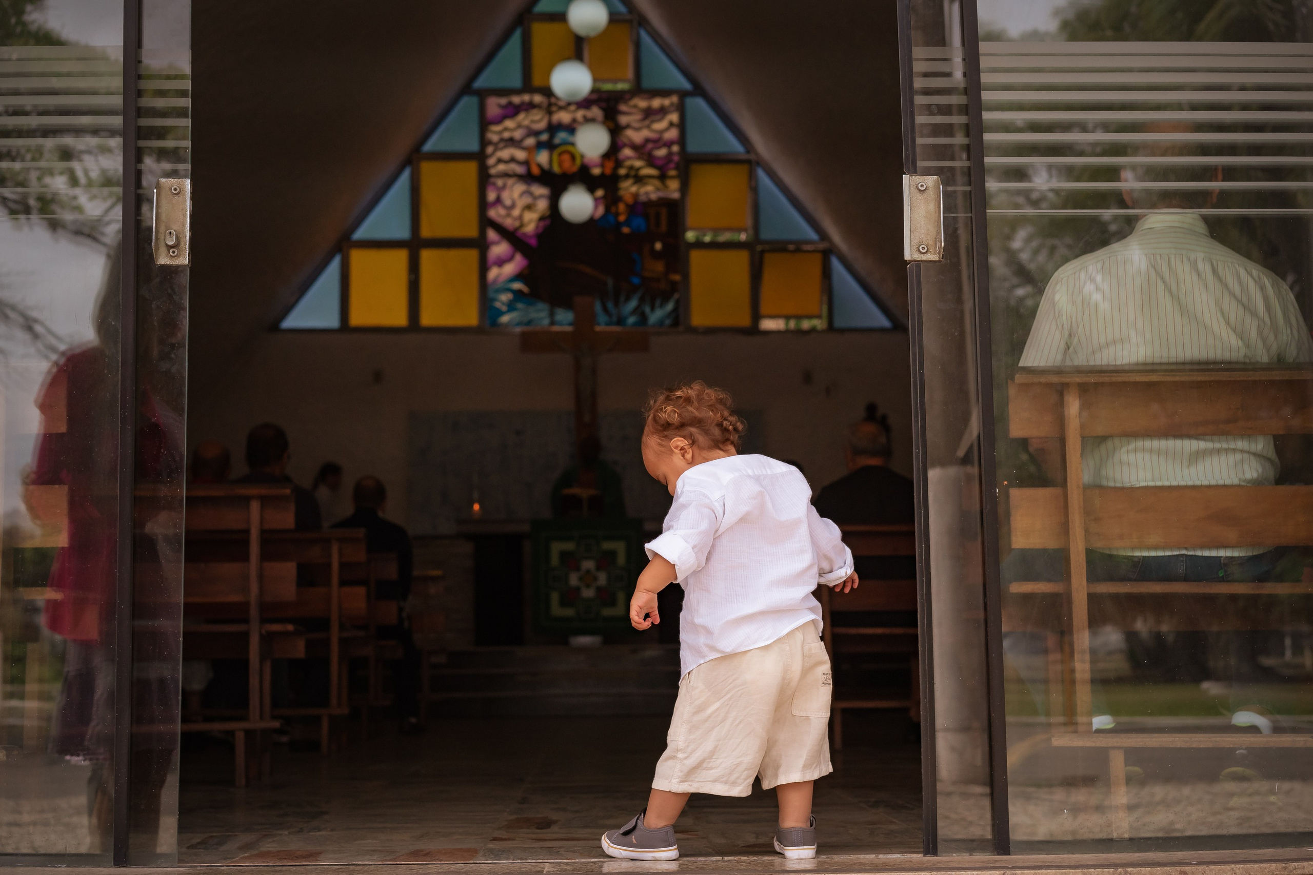 2022-09-18 | Théo & Cauê — Batizado. Lembrar não é só ver. É sentir de novo