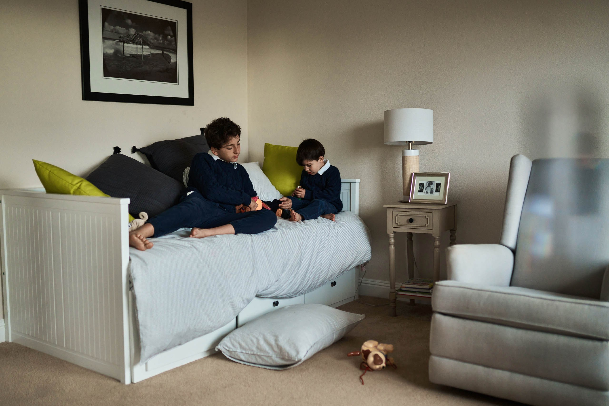 Lifestyle Family Session — Three Brothers at Home | Documentary Kids Photography. Bay Area Life | Event, Wedding & Commercial Photography Agency