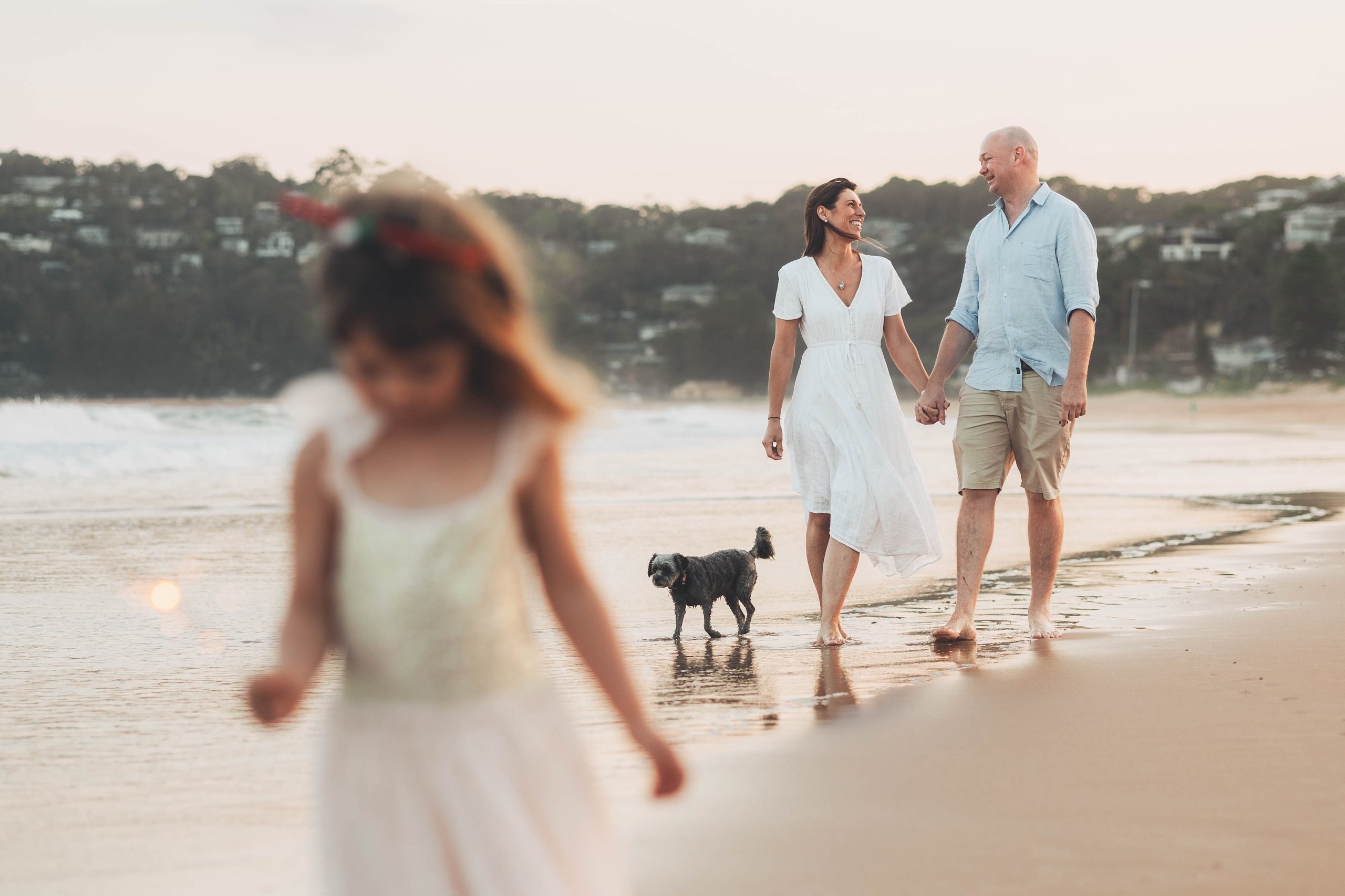 Kat + Andrew + Bella + Roxie. True Story Photography