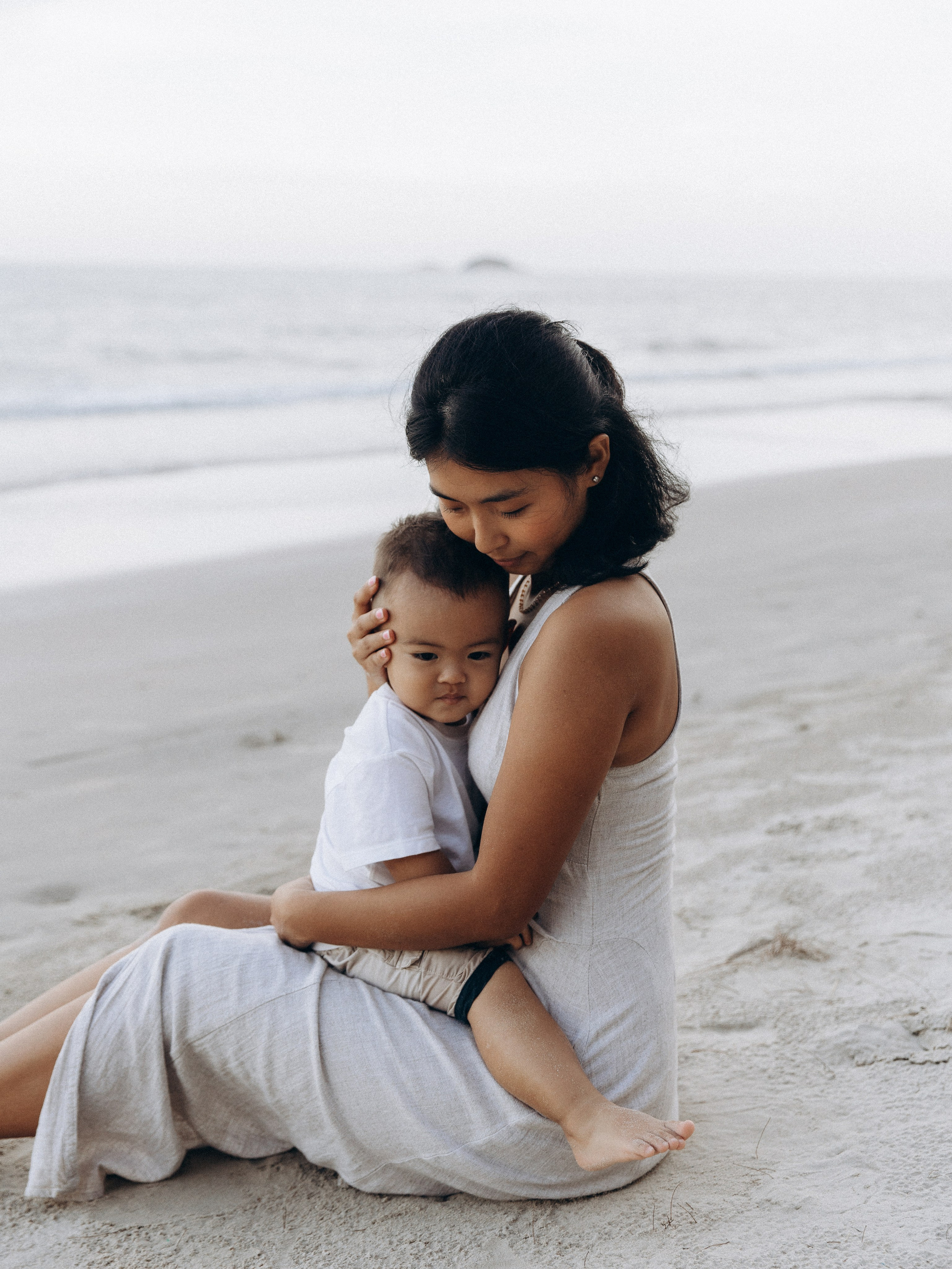 At the beach. Family and wedding photographer in Bangkok, Thailand