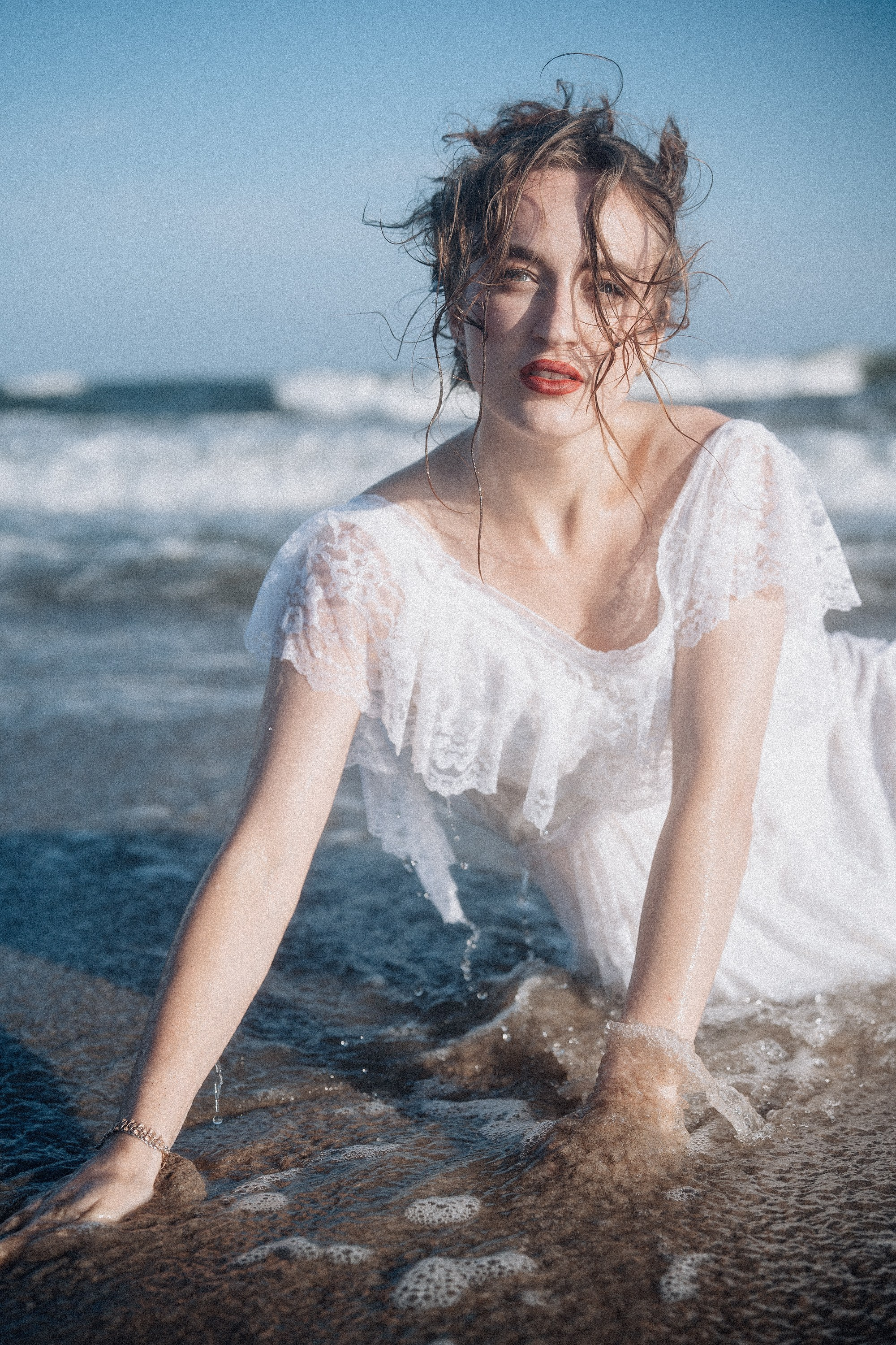 Photoshoot Runaway bride. Portrait and wedding photographer in New York