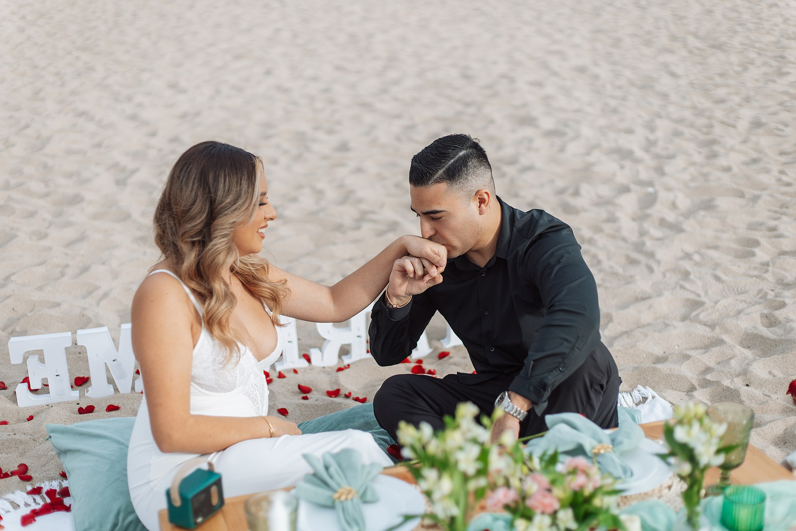 Proposal in the Malibu. Main