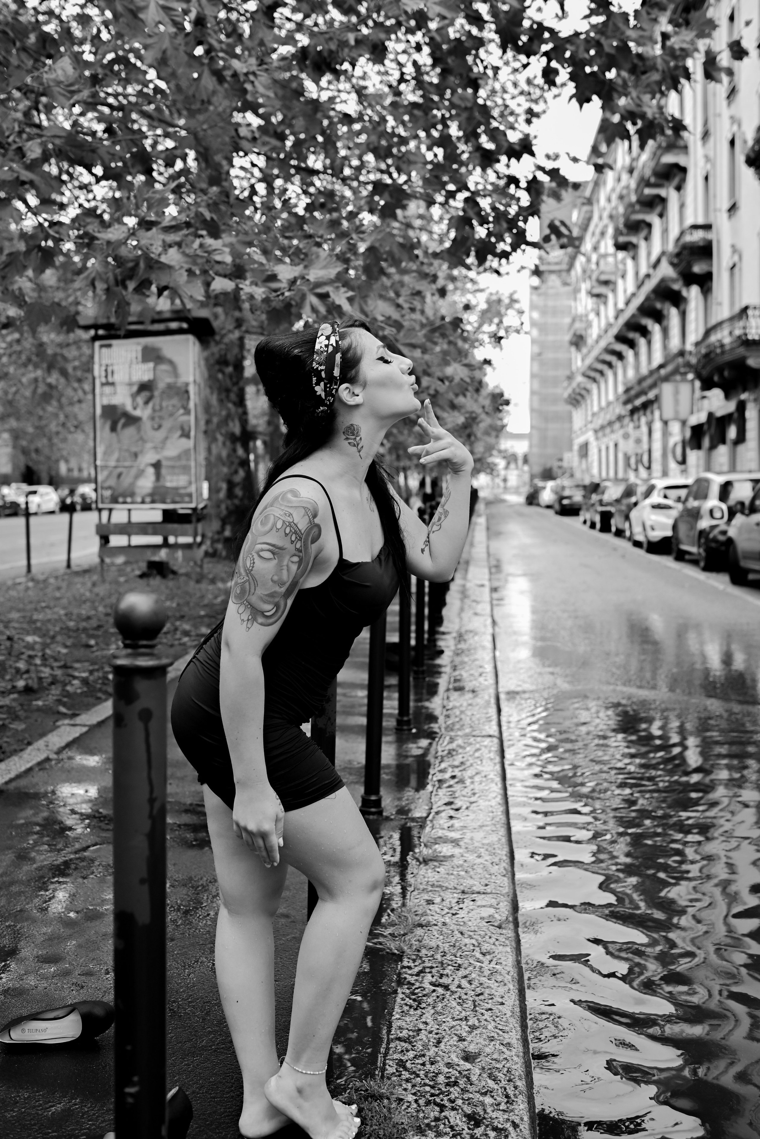 Scatti per far andare l’acqua di traverso all’ex