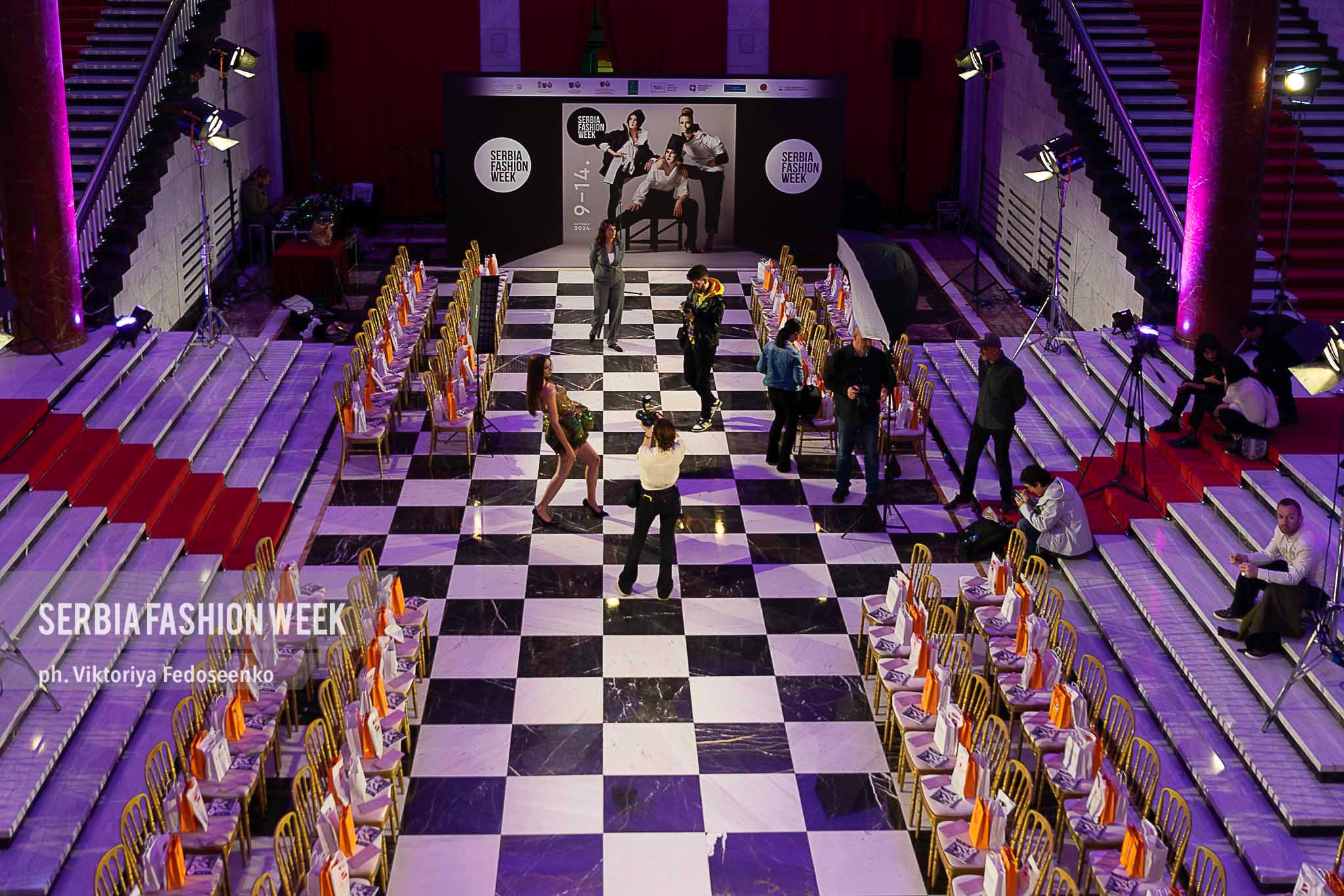 SERBIA FASHION WEEK 2024 — backstage atmosphere. Victoria Fedoseenko. Photographer from Serbia