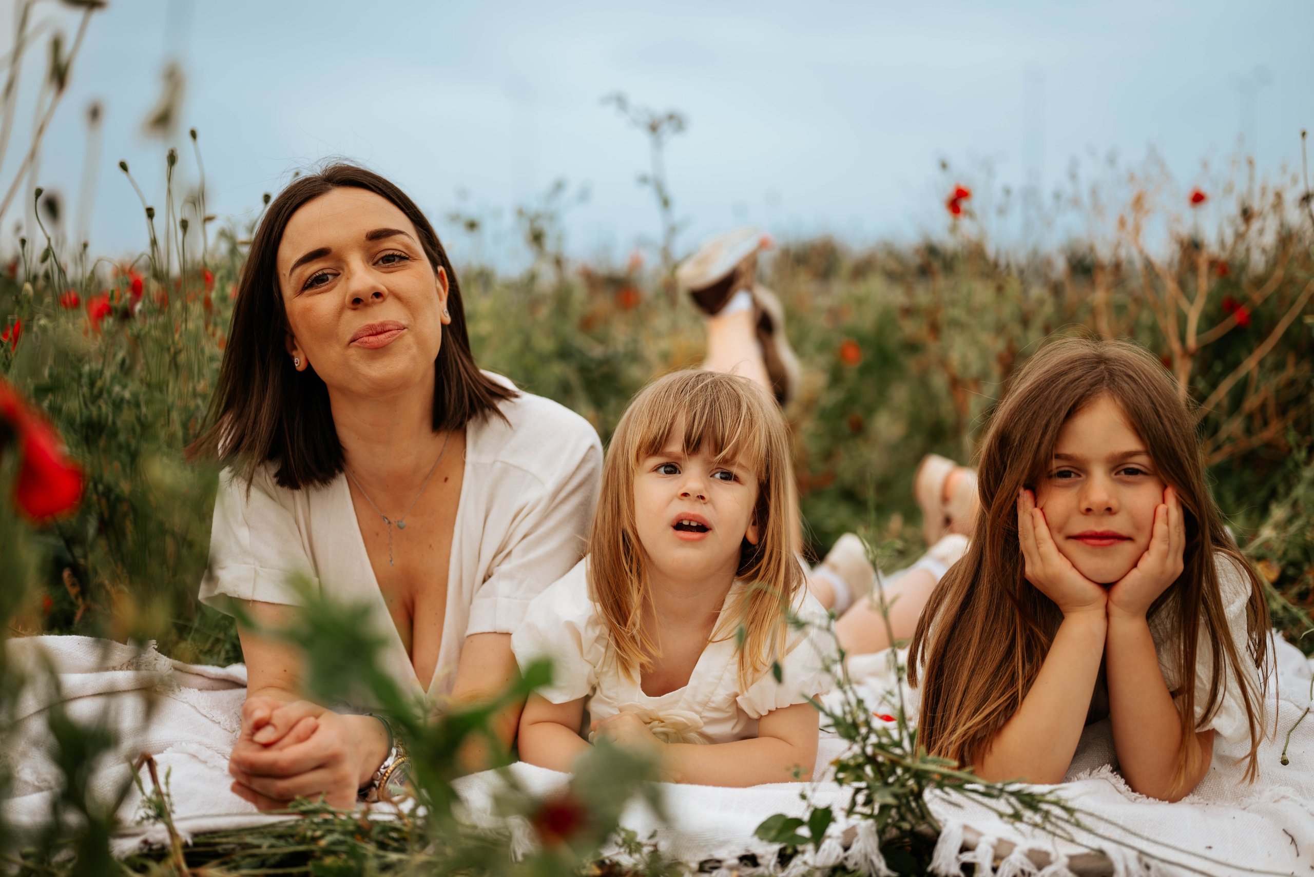 Hana, Una, Isidora i Bogdan - porodično fotografisanje. Dečiji i porodični fotograf