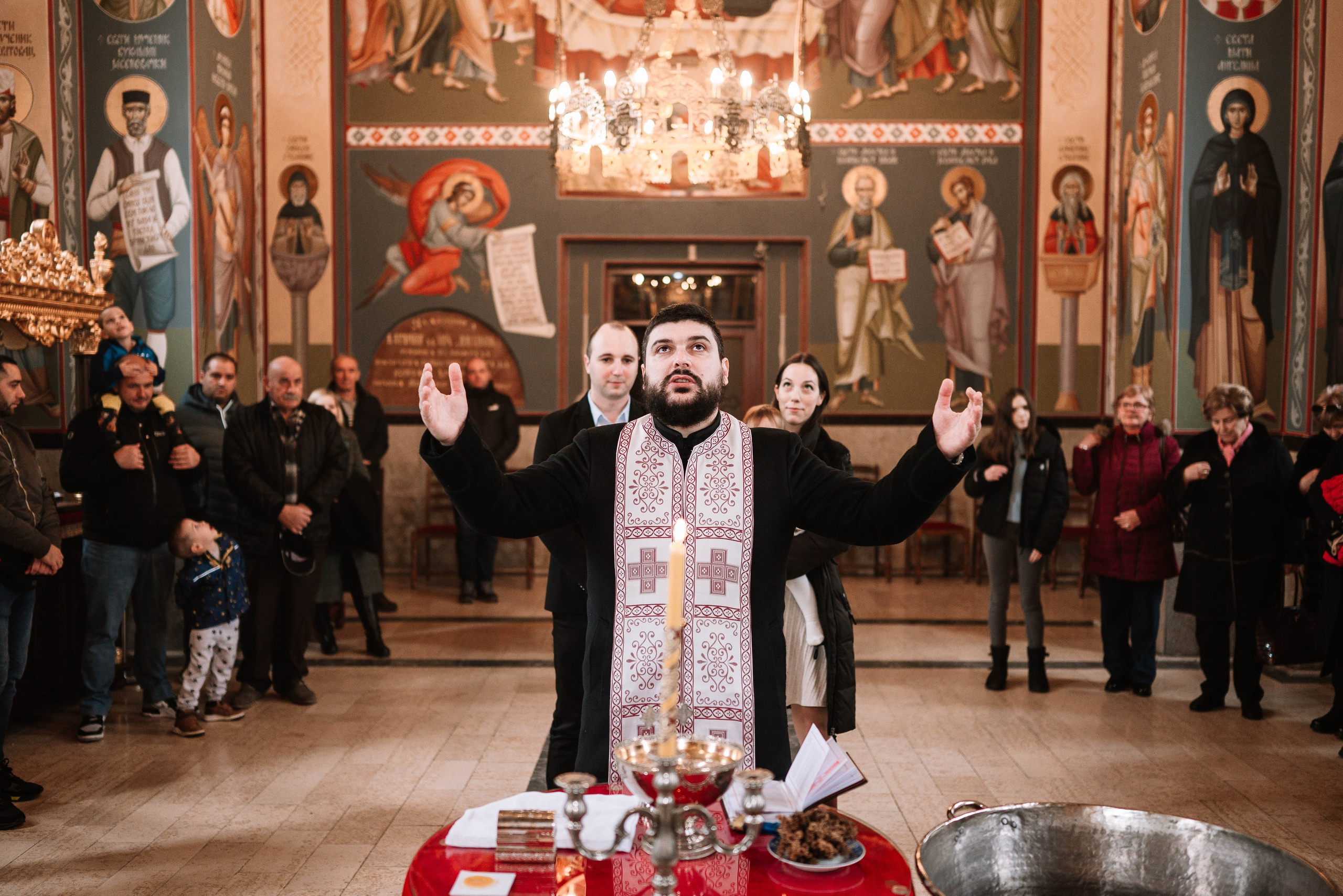 Marija - krštenje. Dečiji i porodični fotograf