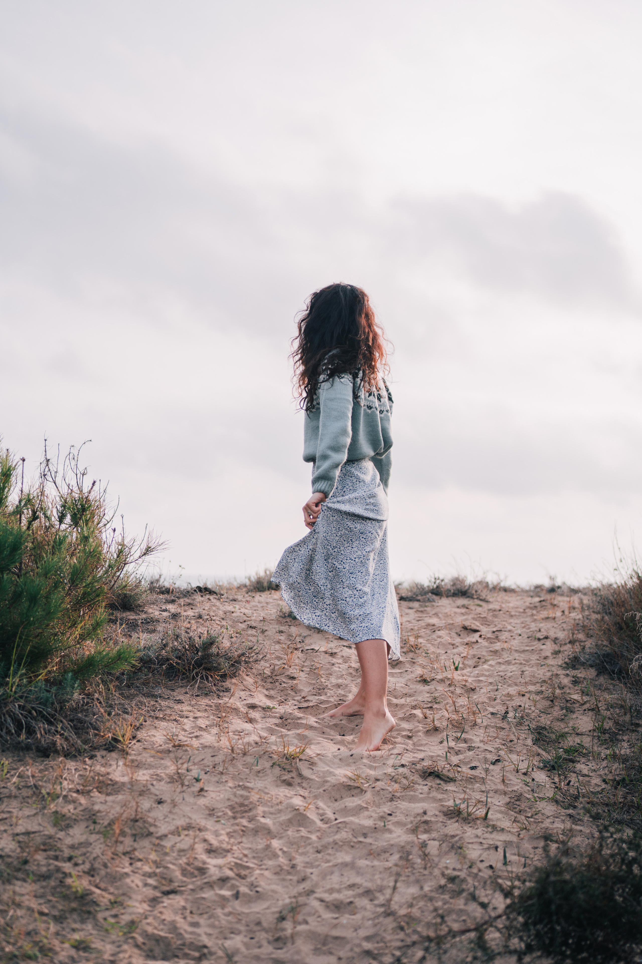 Yoga teacher Lile. Photographer Kristina Dorina