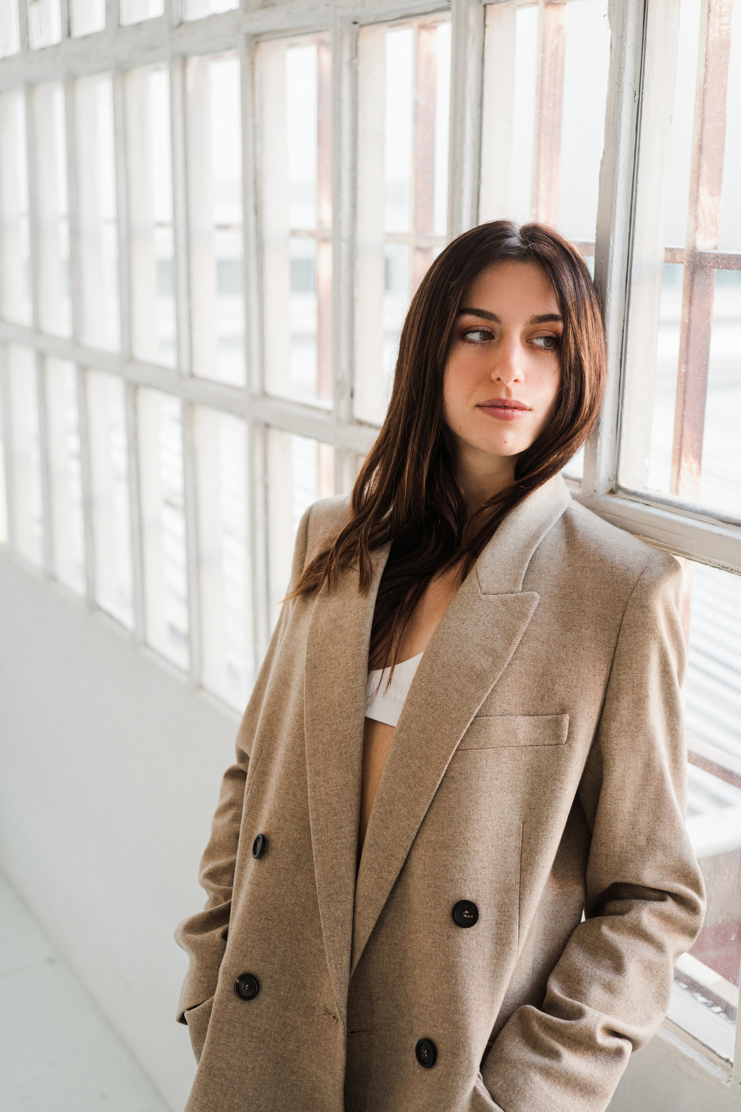 Model test for Evie. Photographer Kristina Dorina