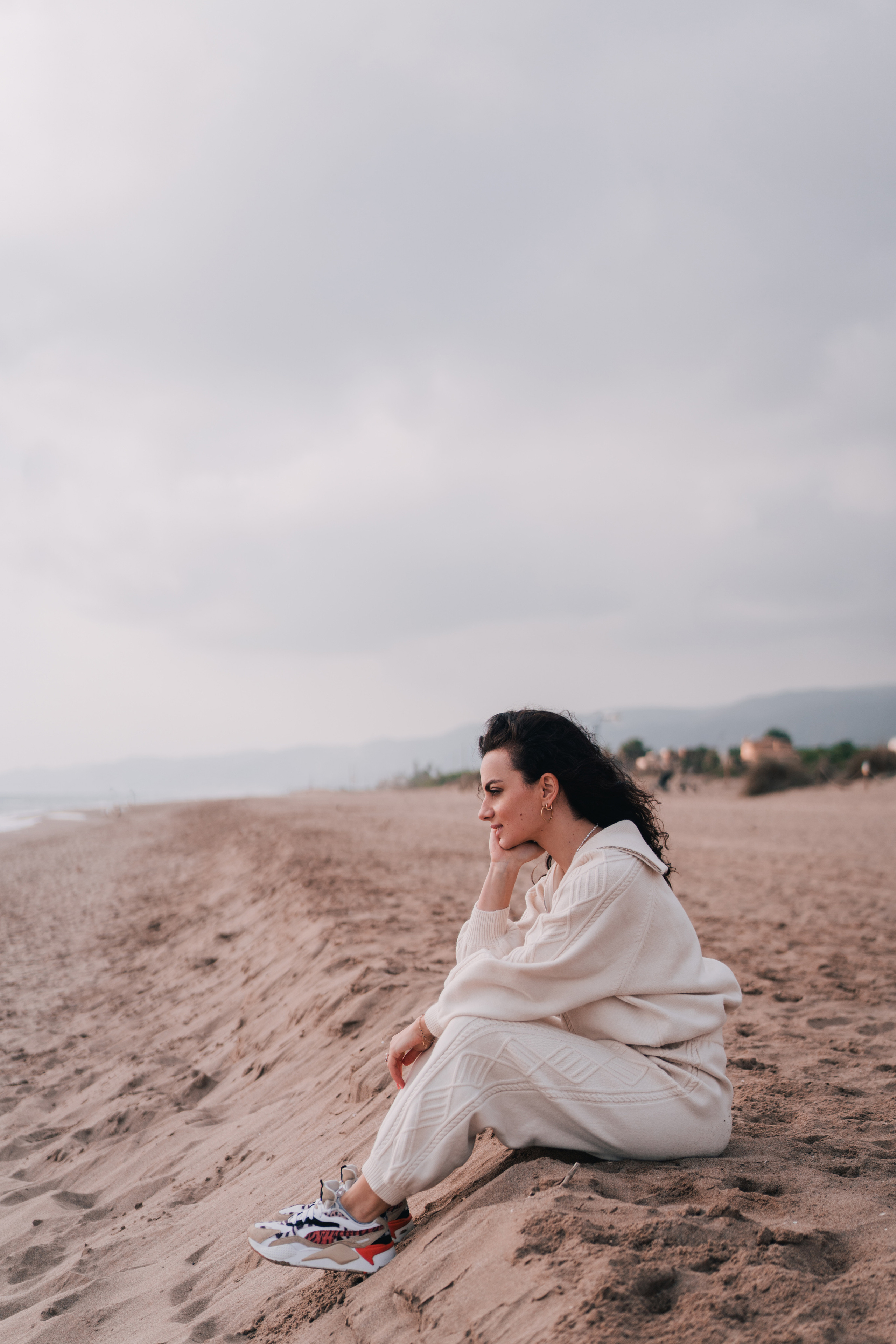 Yoga teacher Lile. Photographer Kristina Dorina