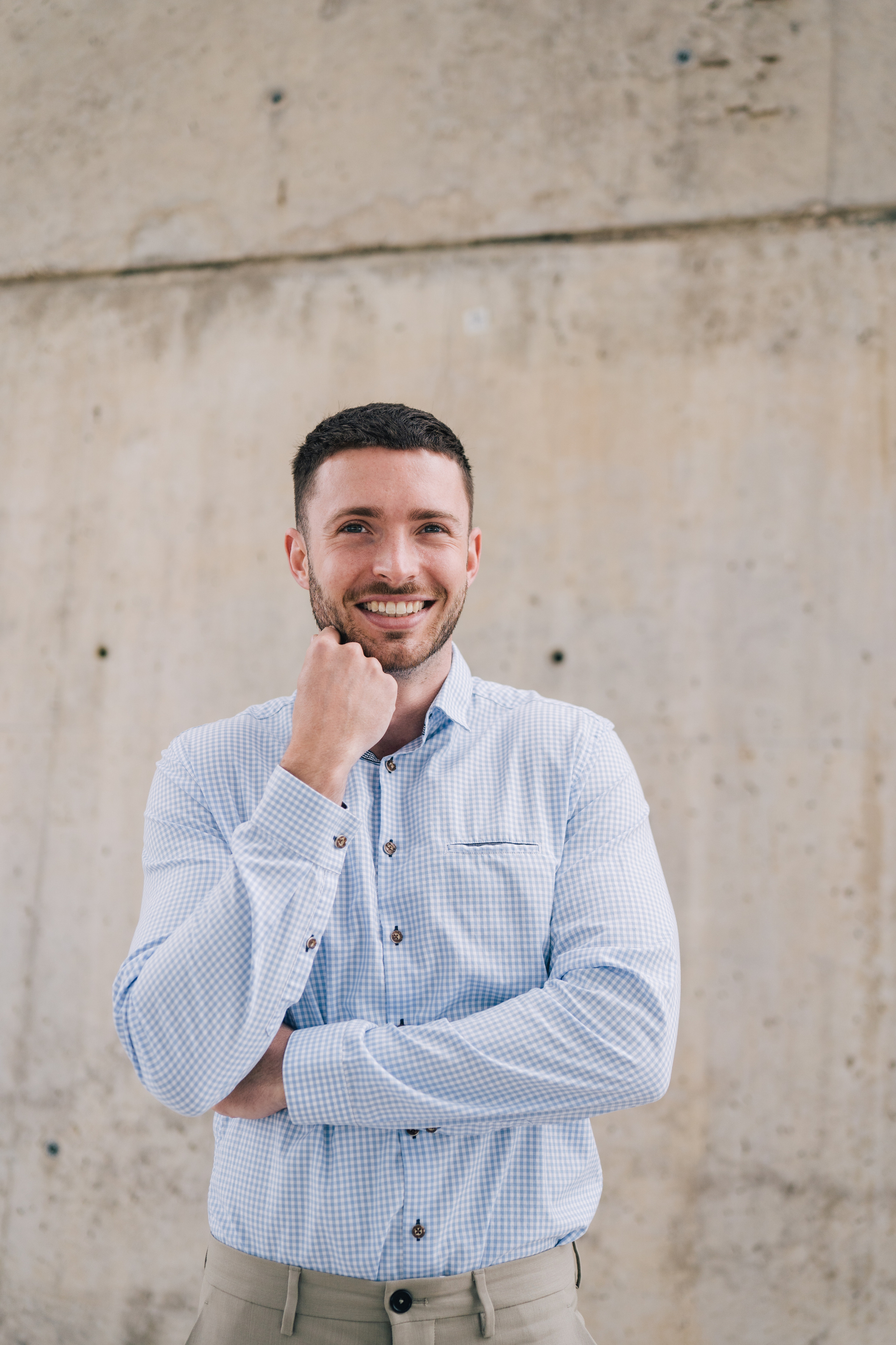 Max (profile portraits for social media). Photographer Kristina Dorina