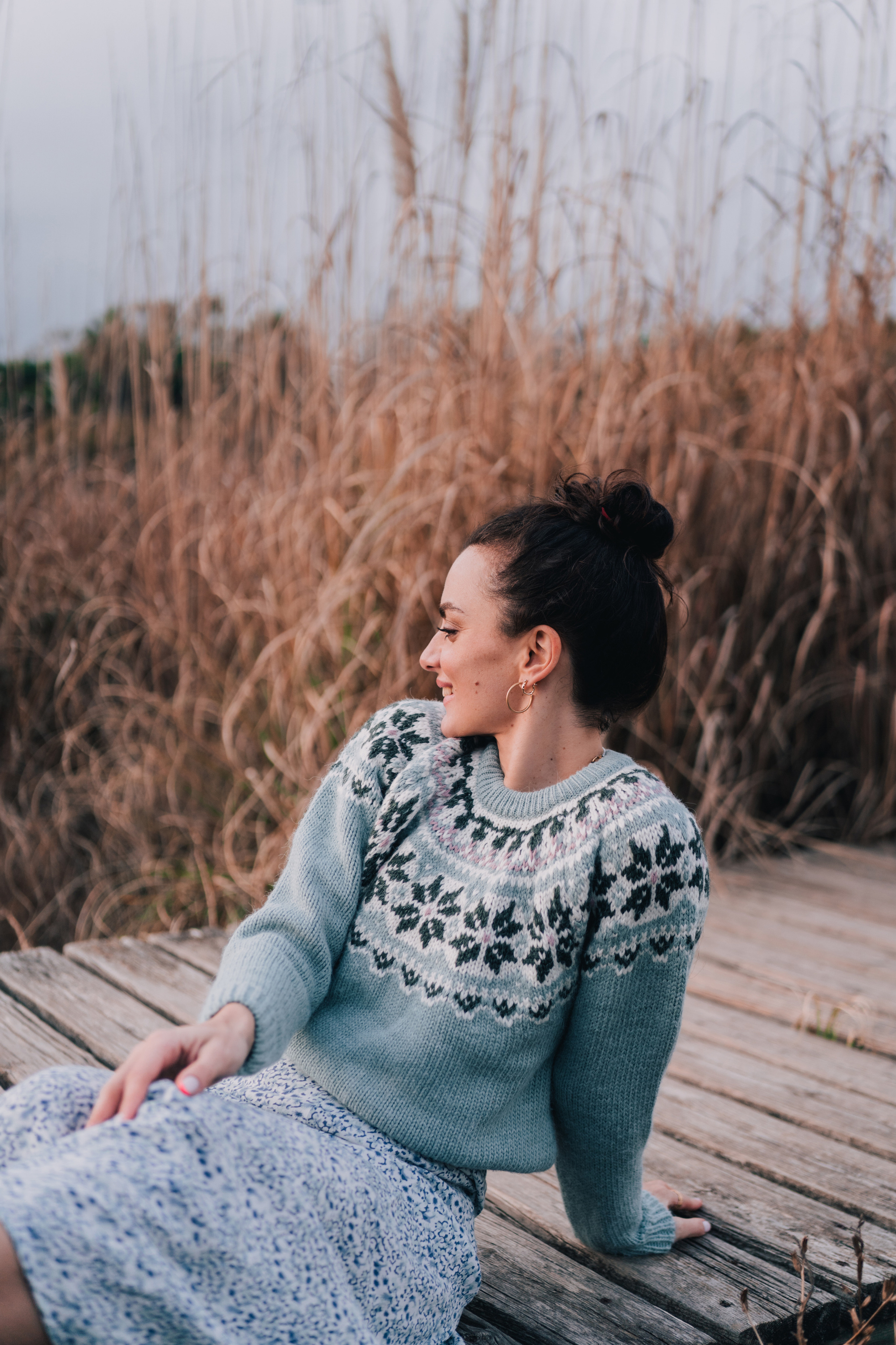 Yoga teacher Lile. Photographer Kristina Dorina