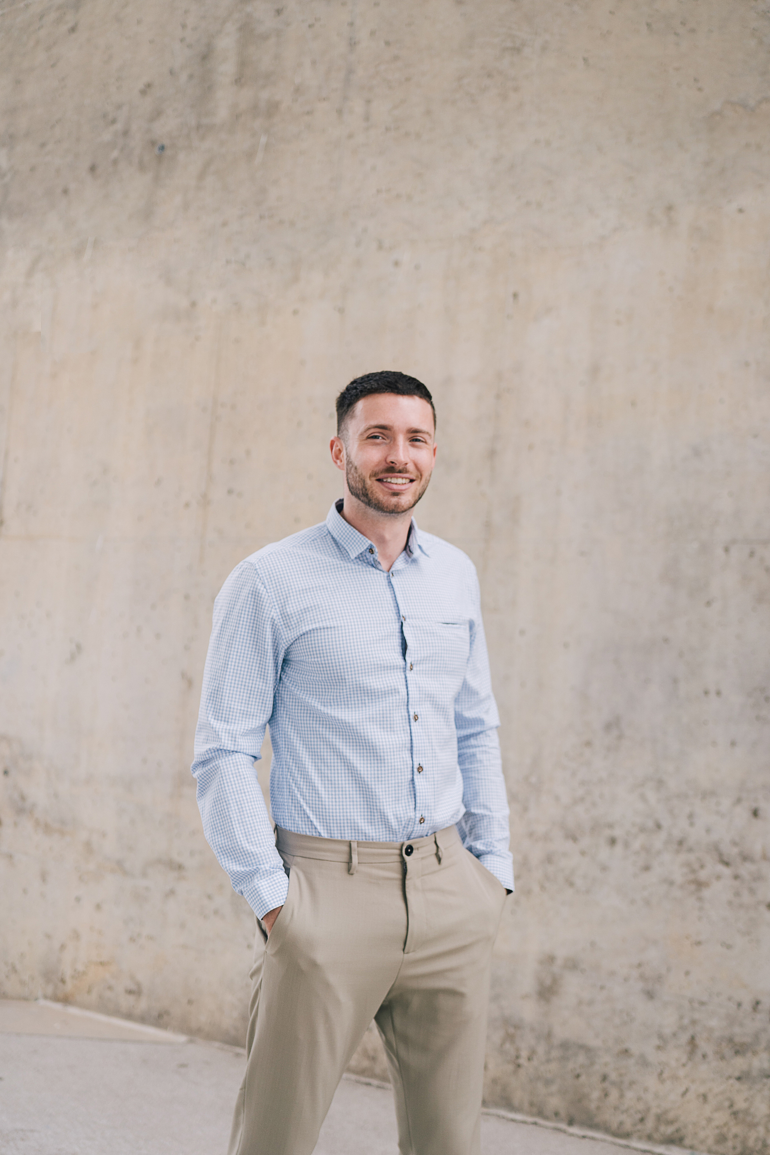 Max (profile portraits for social media). Photographer Kristina Dorina