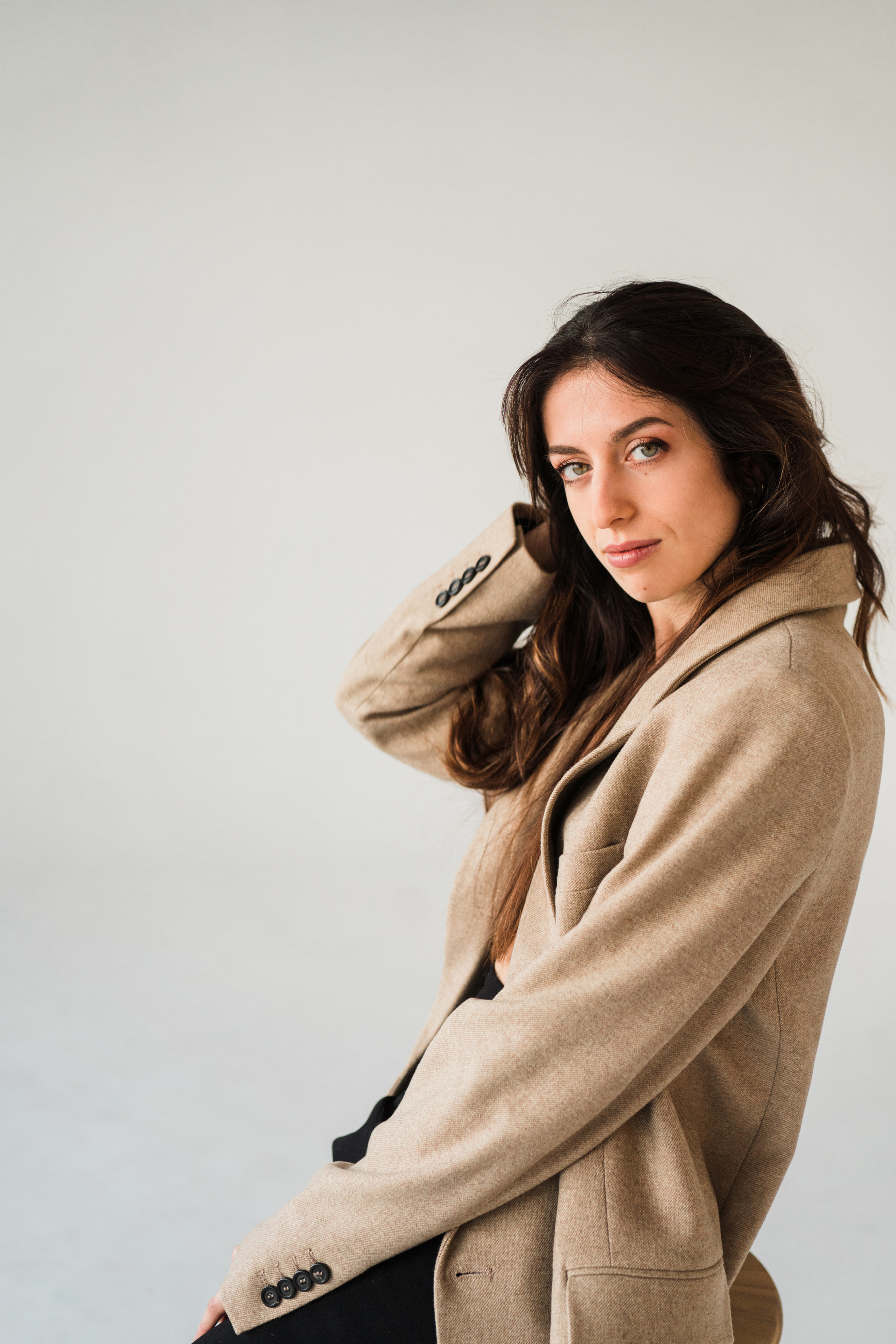 Model test for Evie. Photographer Kristina Dorina