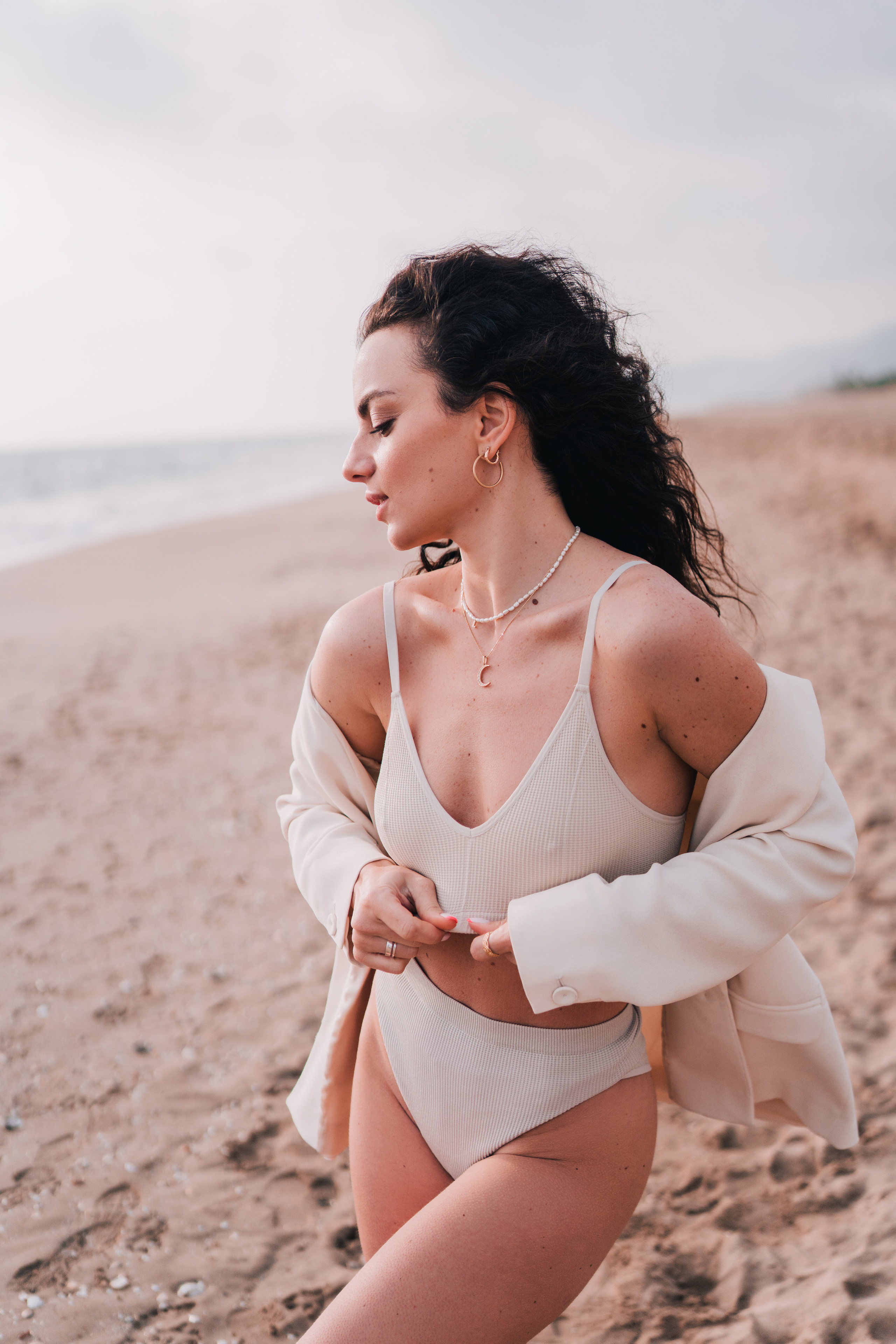 Yoga teacher Lile. Photographer Kristina Dorina