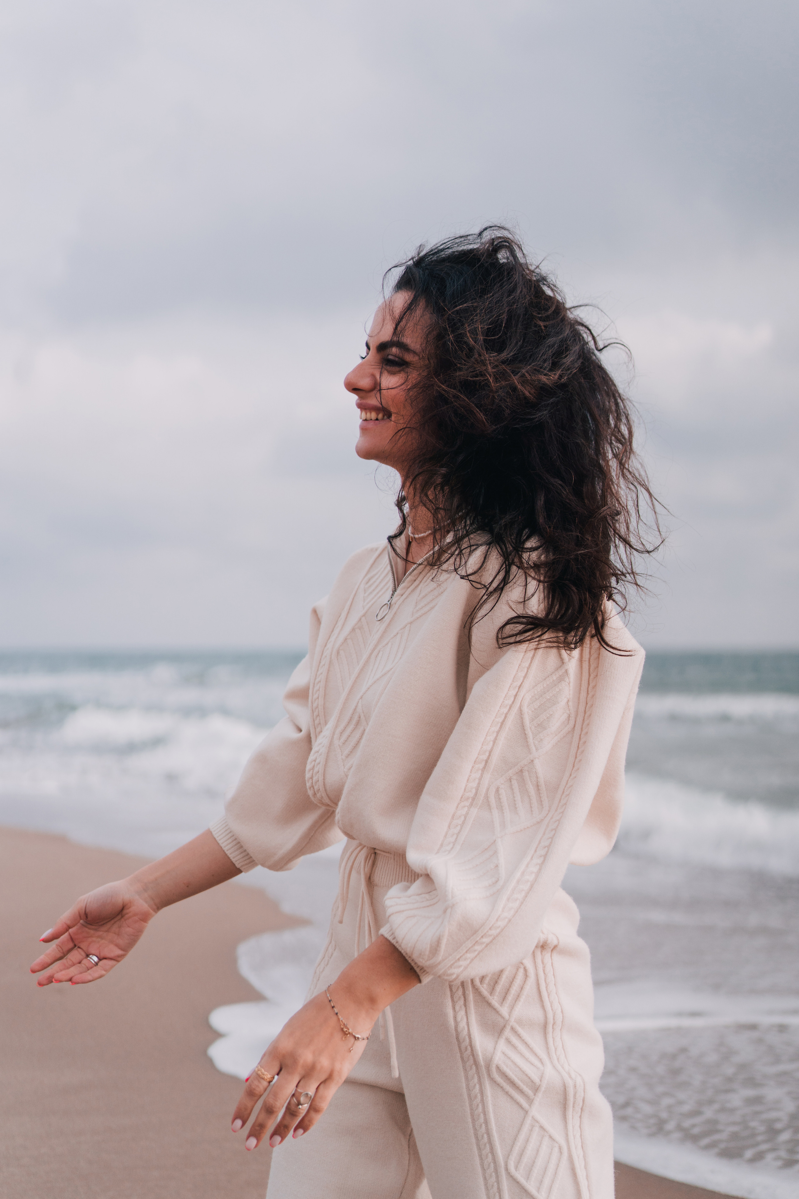 Yoga teacher Lile. Photographer Kristina Dorina