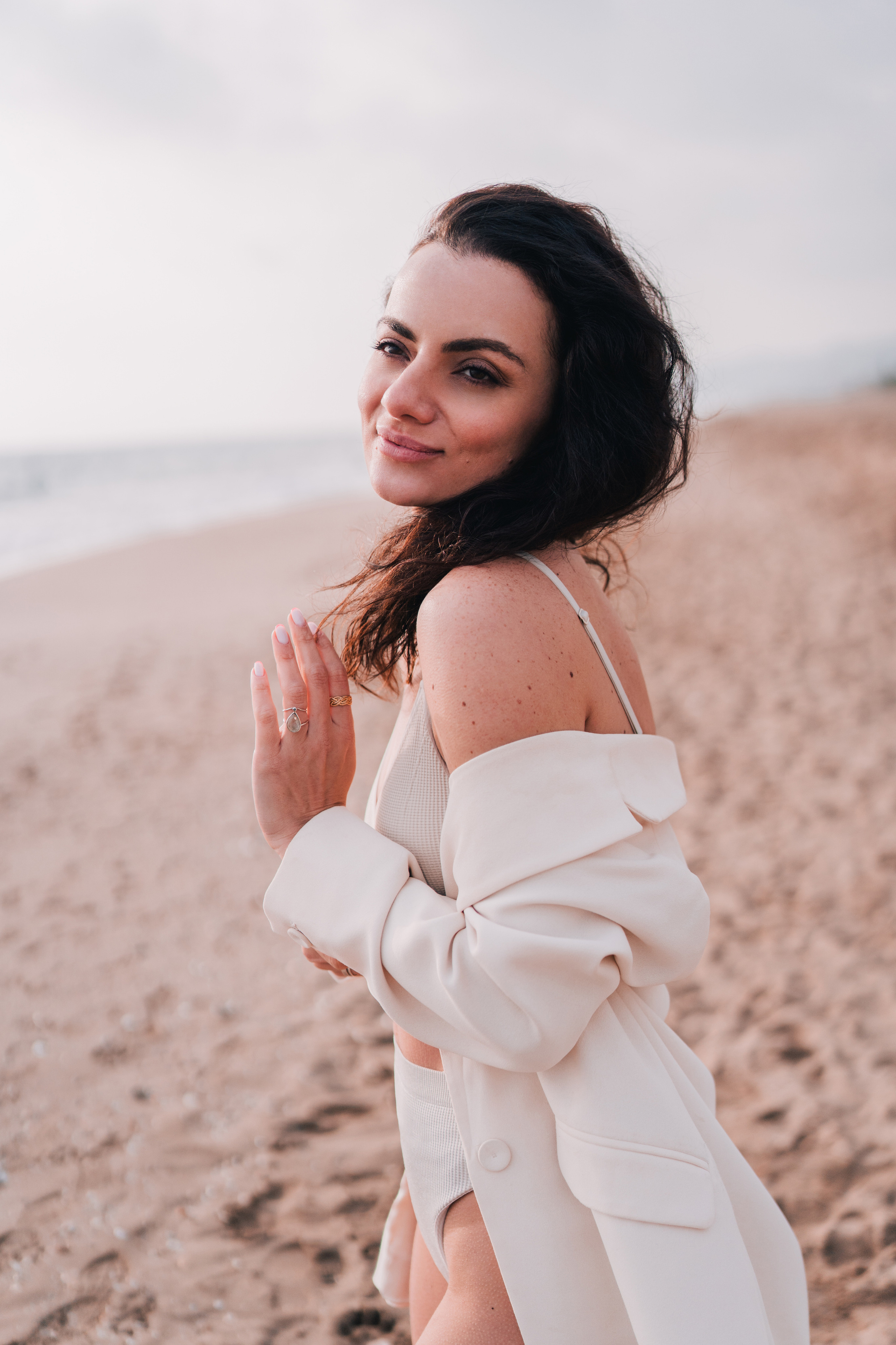 Yoga teacher Lile. Photographer Kristina Dorina