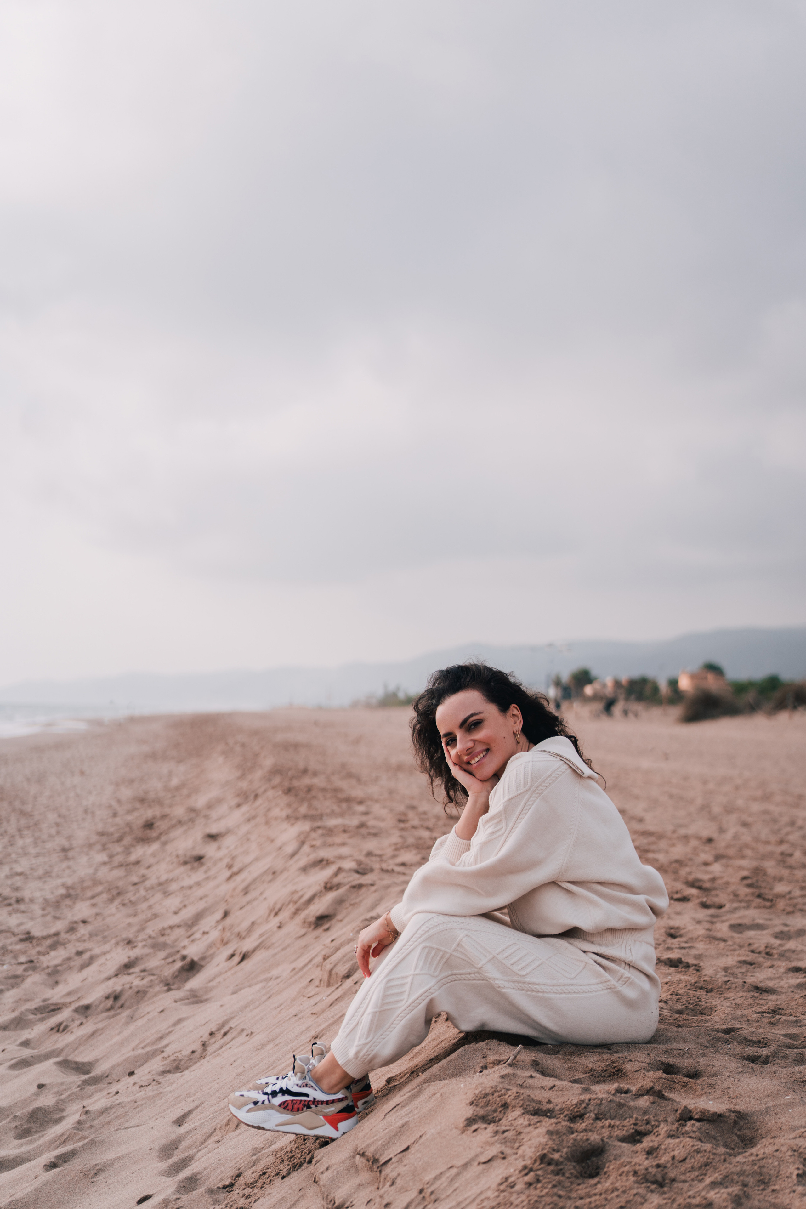 Yoga teacher Lile. Photographer Kristina Dorina