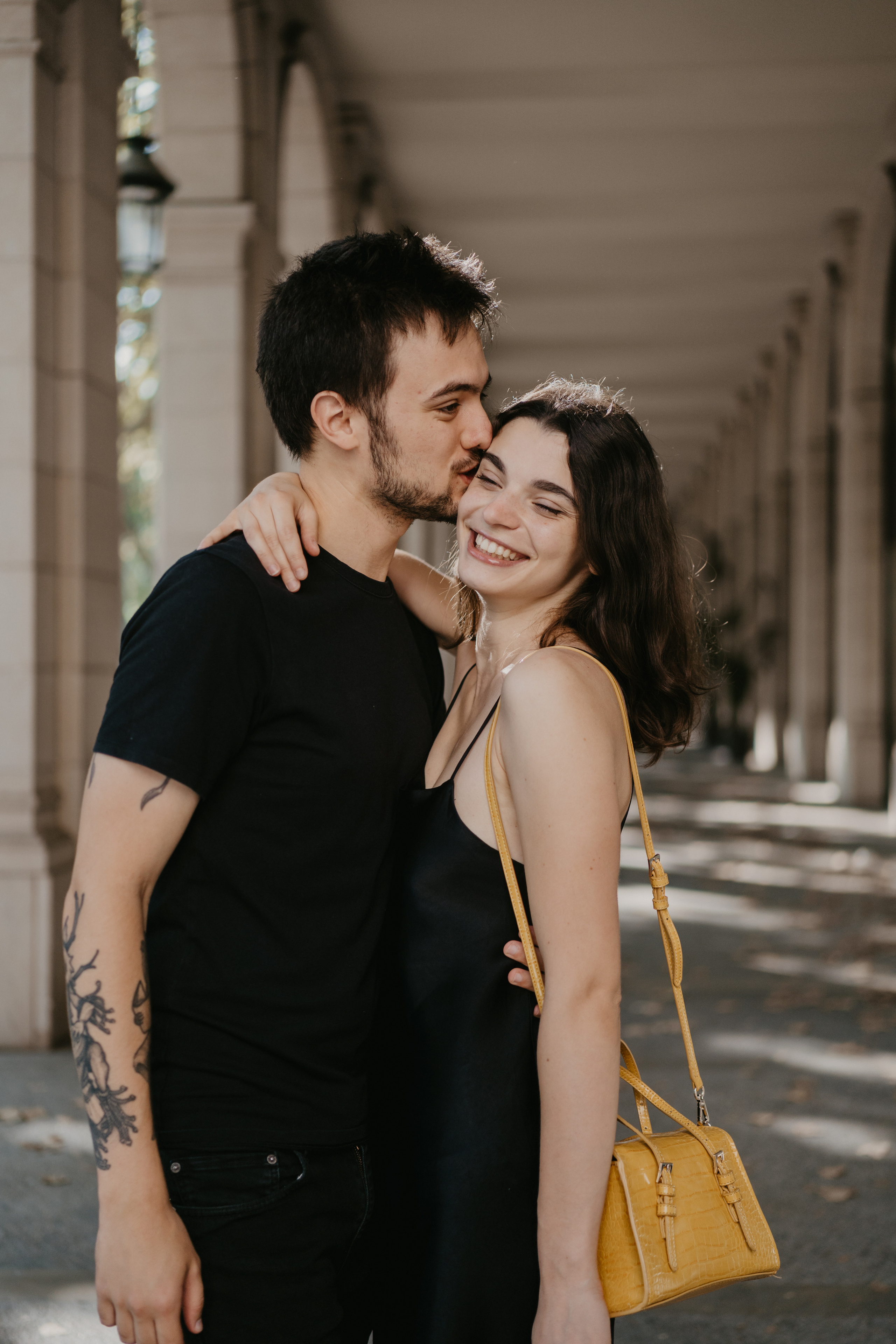 Lovestory in Barcelona. Photographer Kristina Dorina