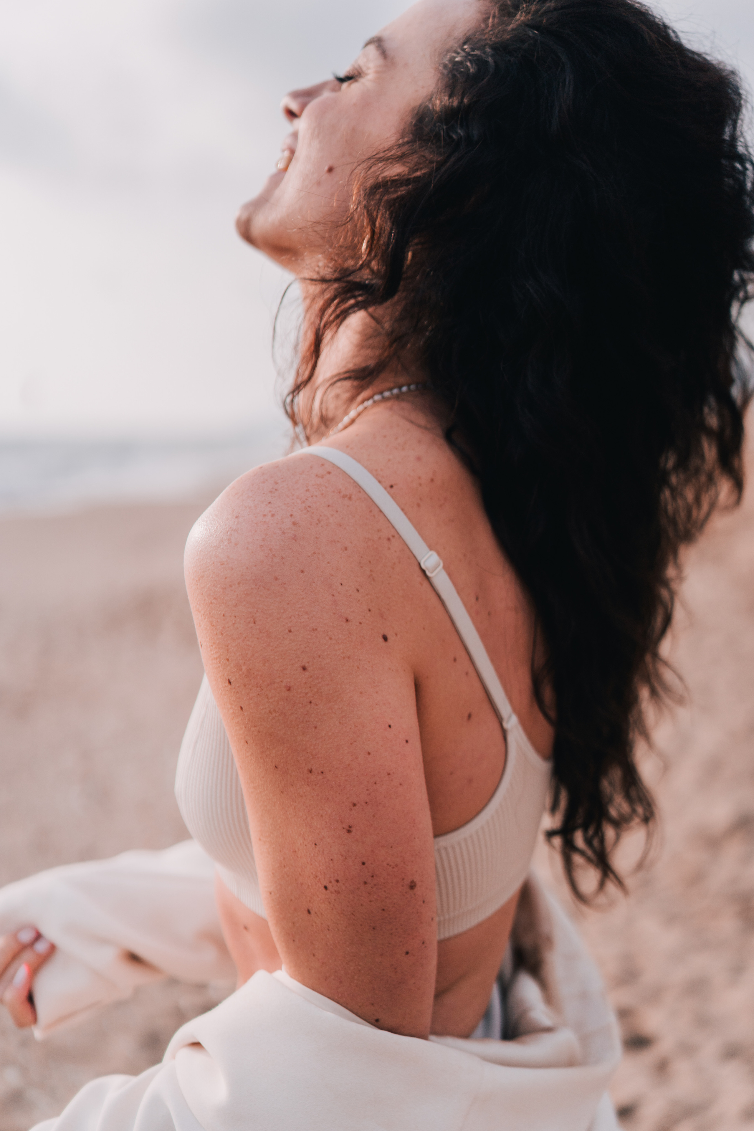 Yoga teacher Lile. Photographer Kristina Dorina