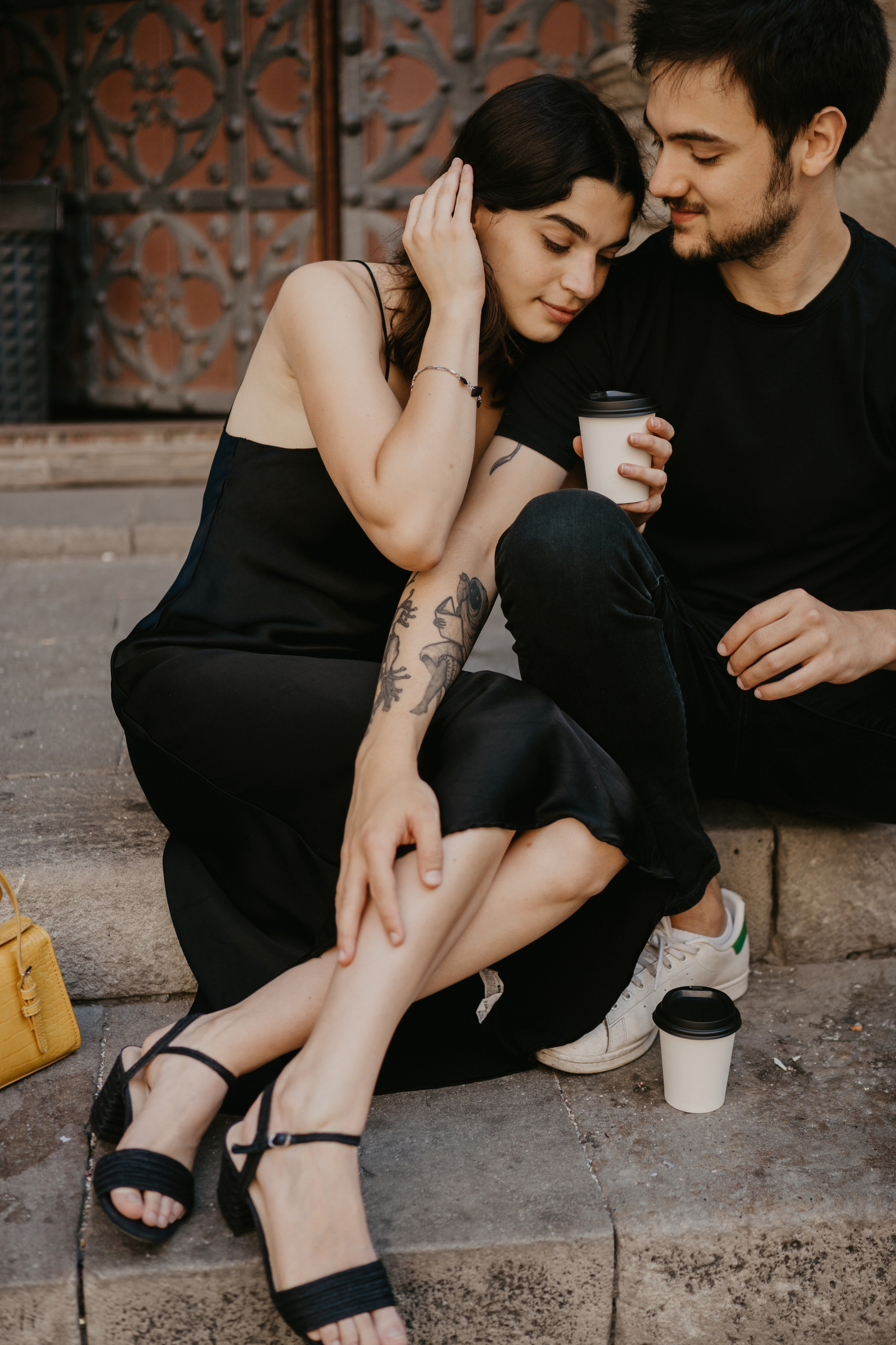 Lovestory in Barcelona. Photographer Kristina Dorina