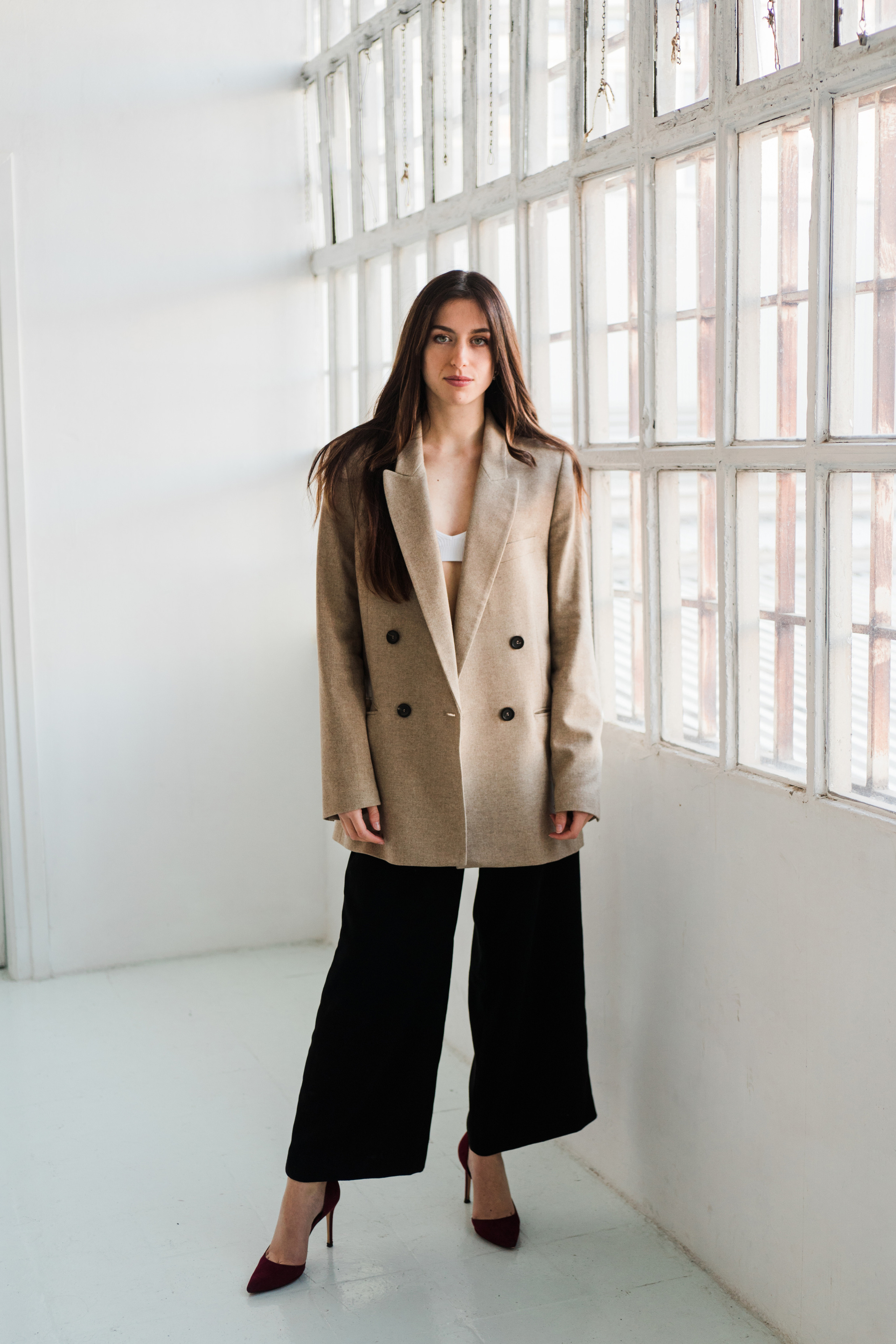 Model test for Evie. Photographer Kristina Dorina