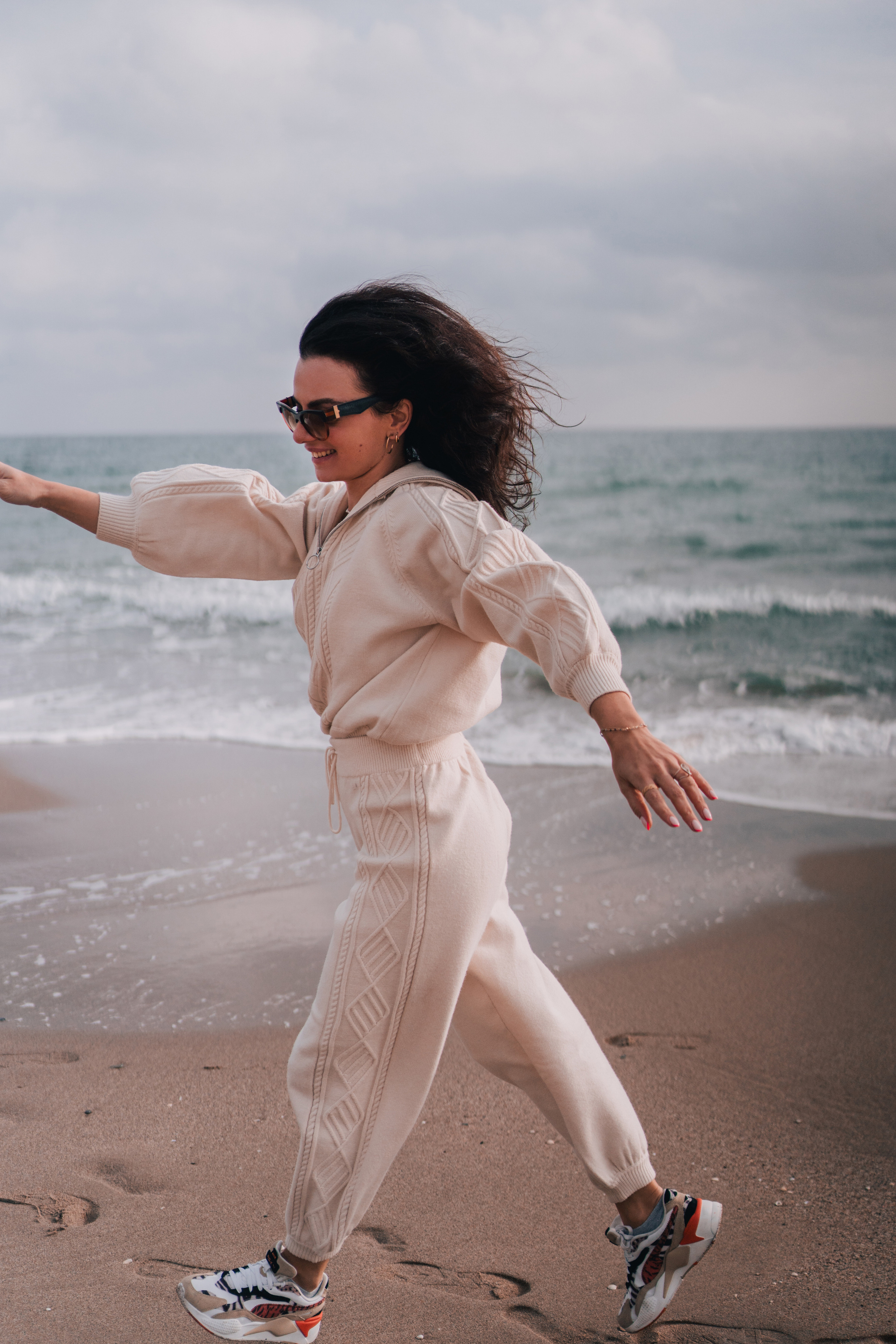 Yoga teacher Lile. Photographer Kristina Dorina