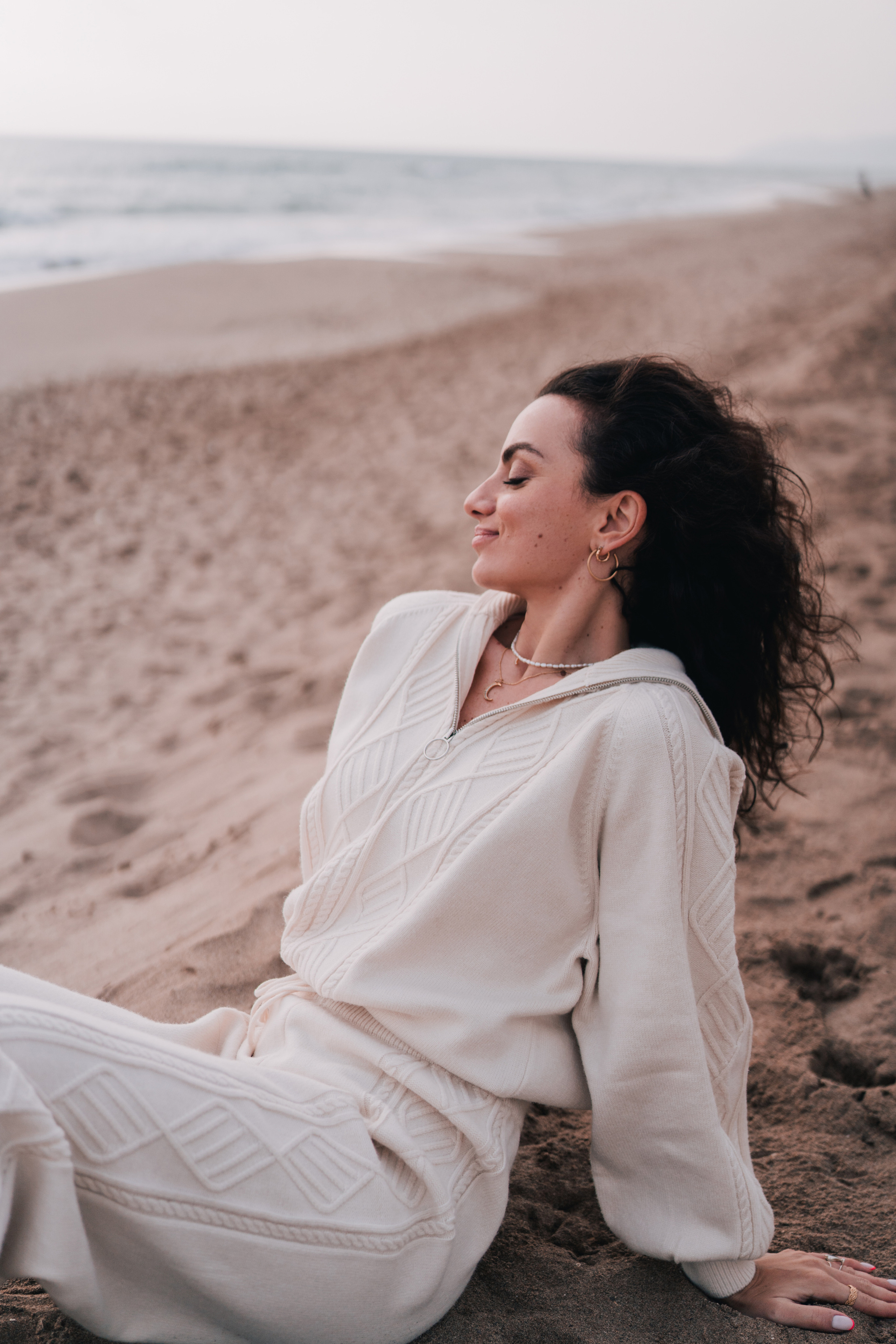 Yoga teacher Lile. Photographer Kristina Dorina