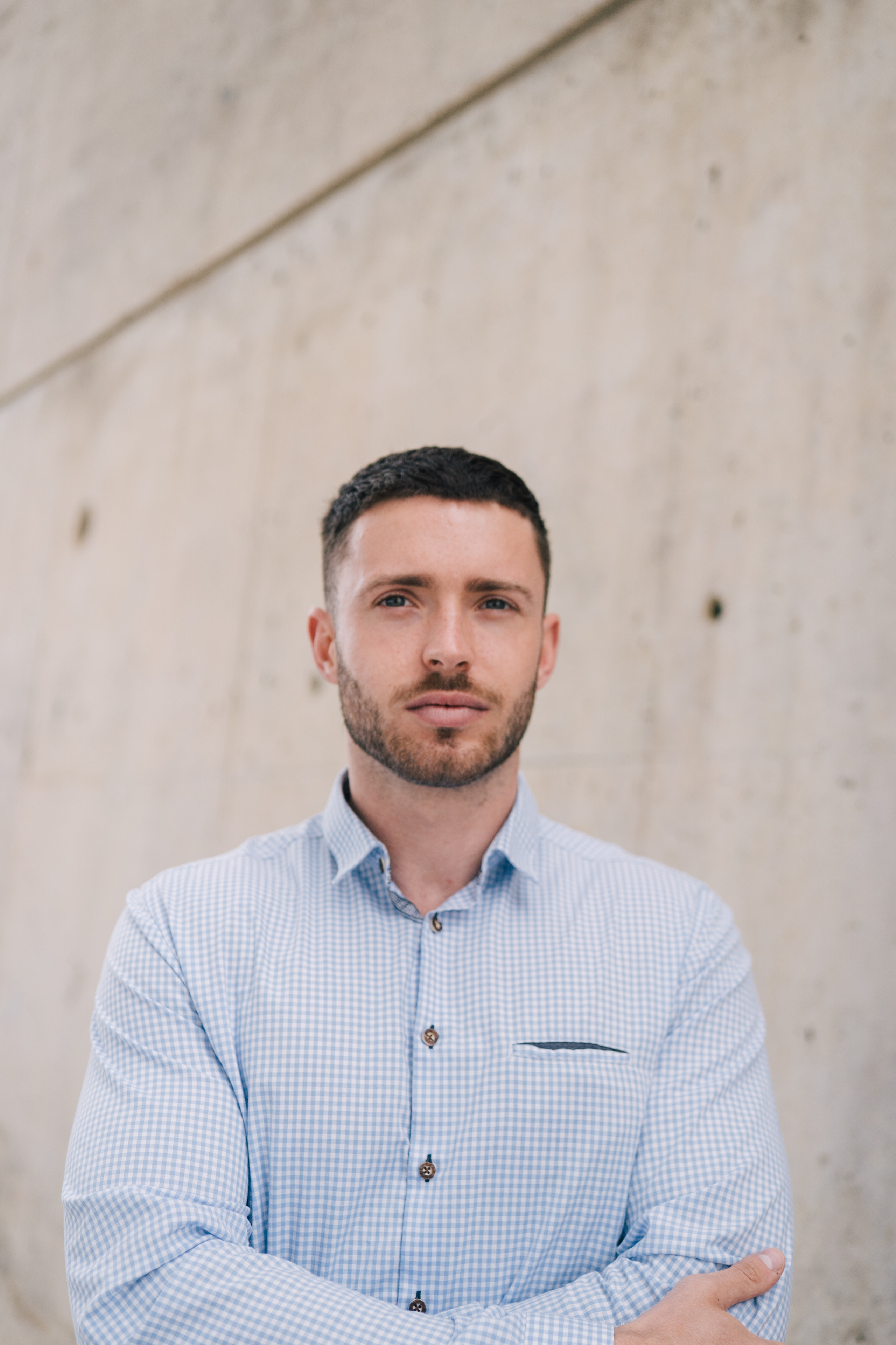 Max (profile portraits for social media). Photographer Kristina Dorina