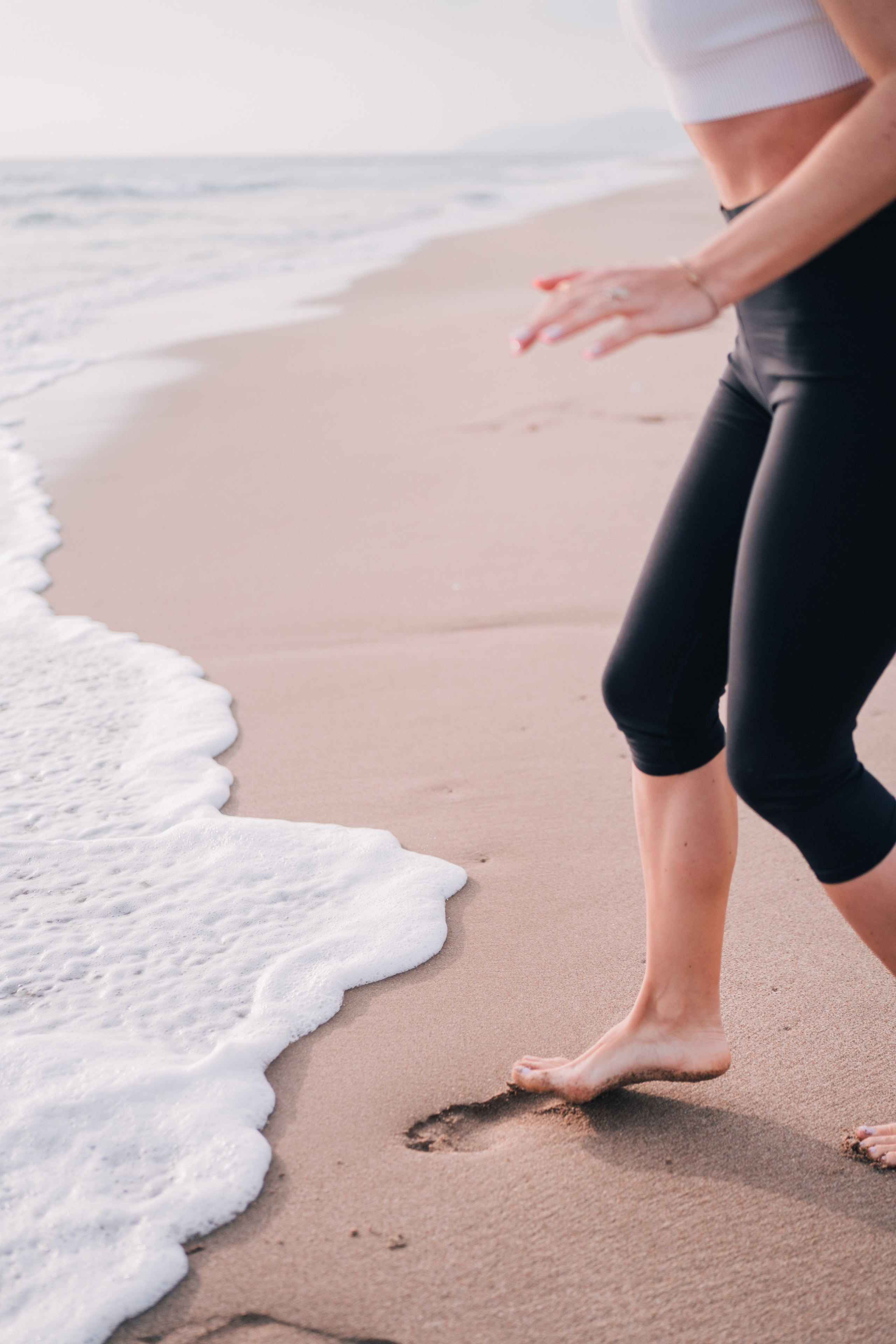 Yoga teacher Lile. Photographer Kristina Dorina