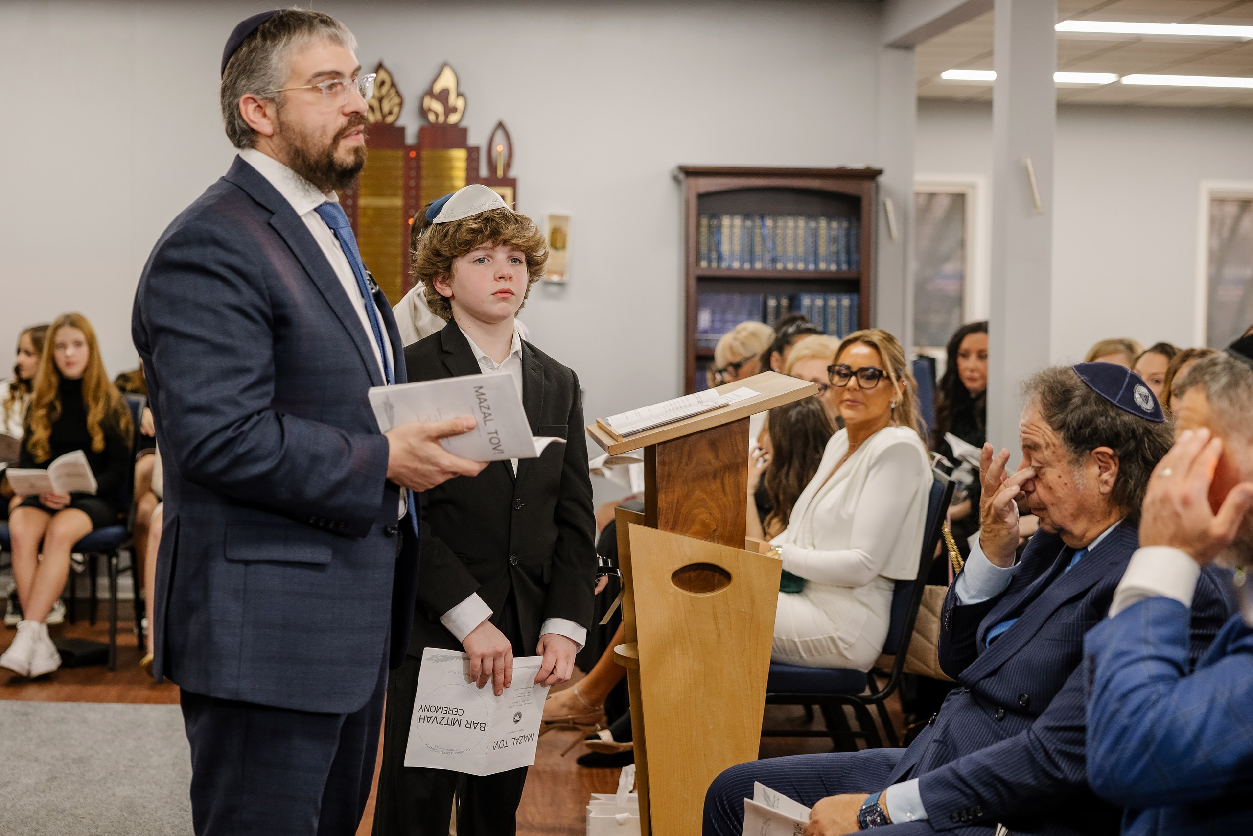 1.02.2024 Bar Mitzvah. Wedding family event photographer in Chicago Nick Yushevich