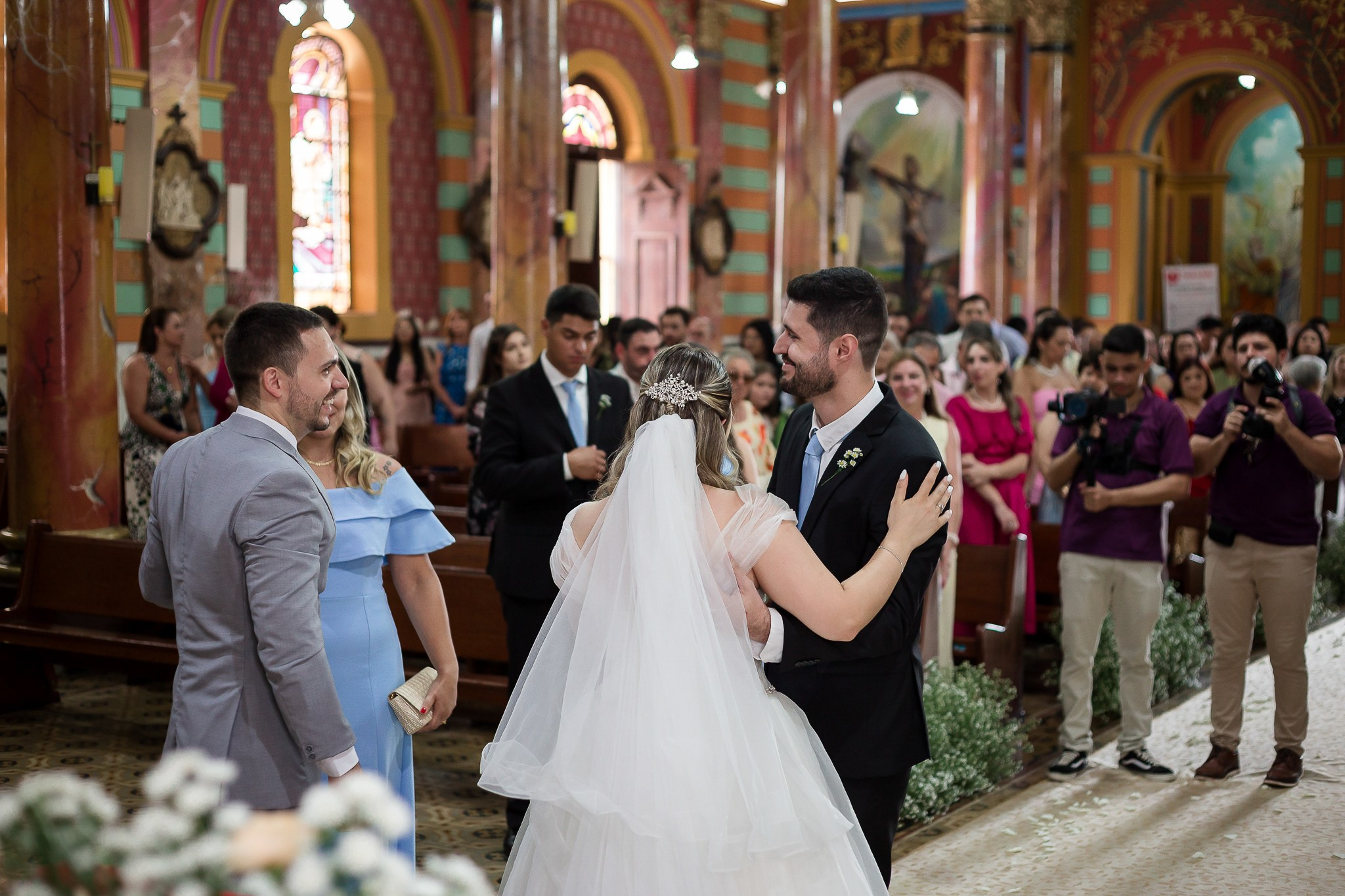 NETO E NAYARA CERIMONIAL COMPLETO. Fotógrafo de casamento