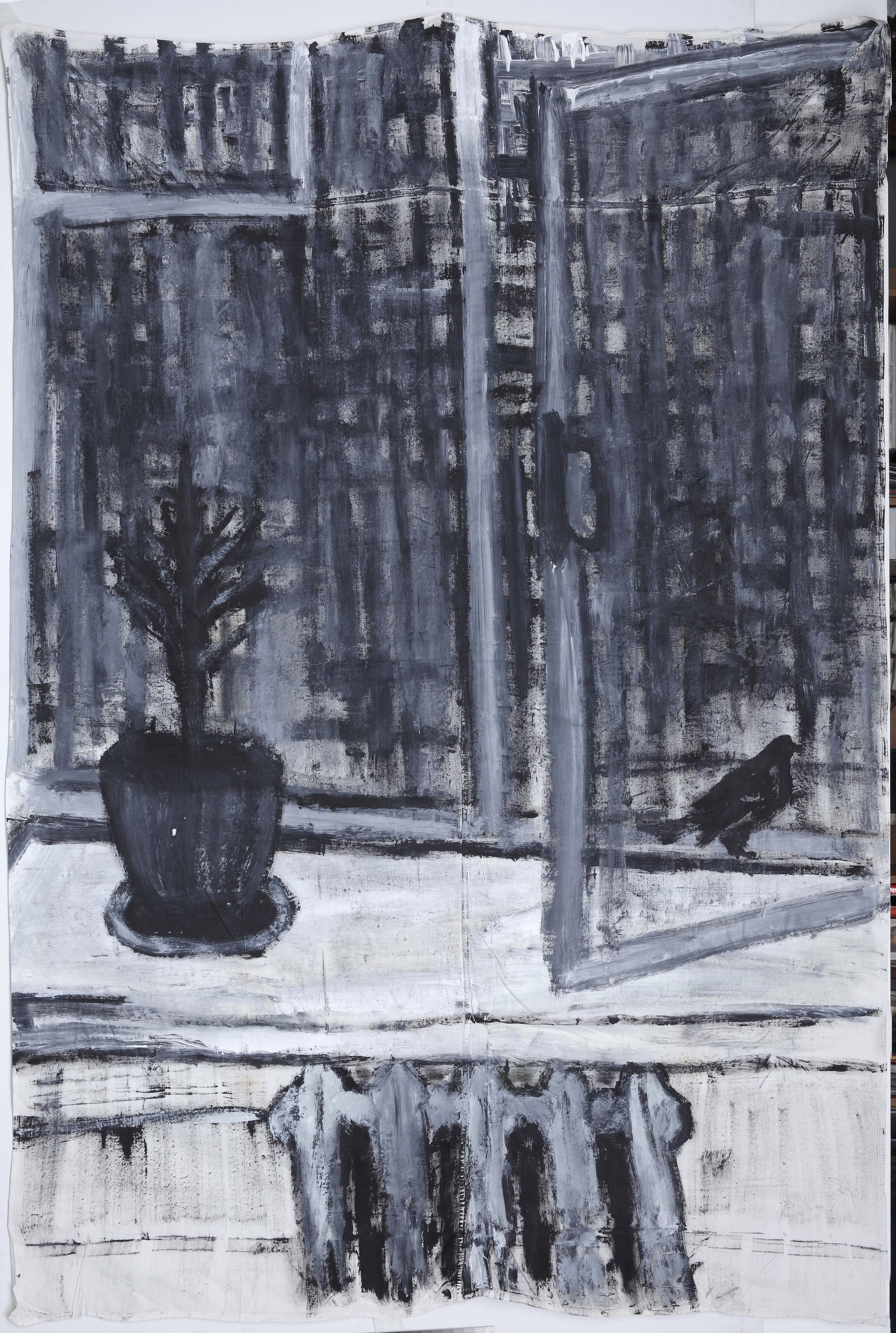 Название работы, материал, размер