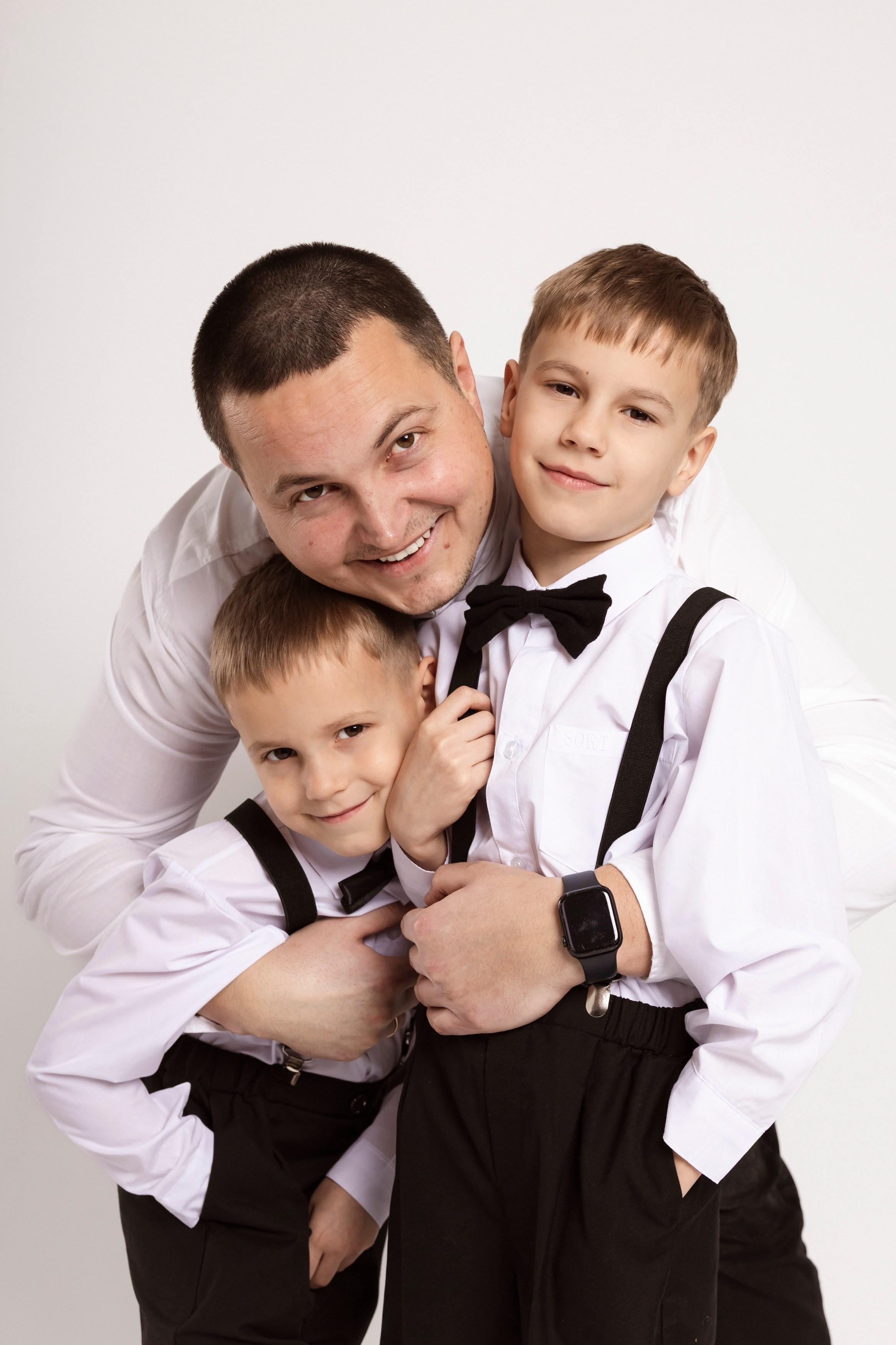 Rodinné studiové focení. Лайфстайл и семейный фотограф в г. Писек Чехия Оксана Телупилова