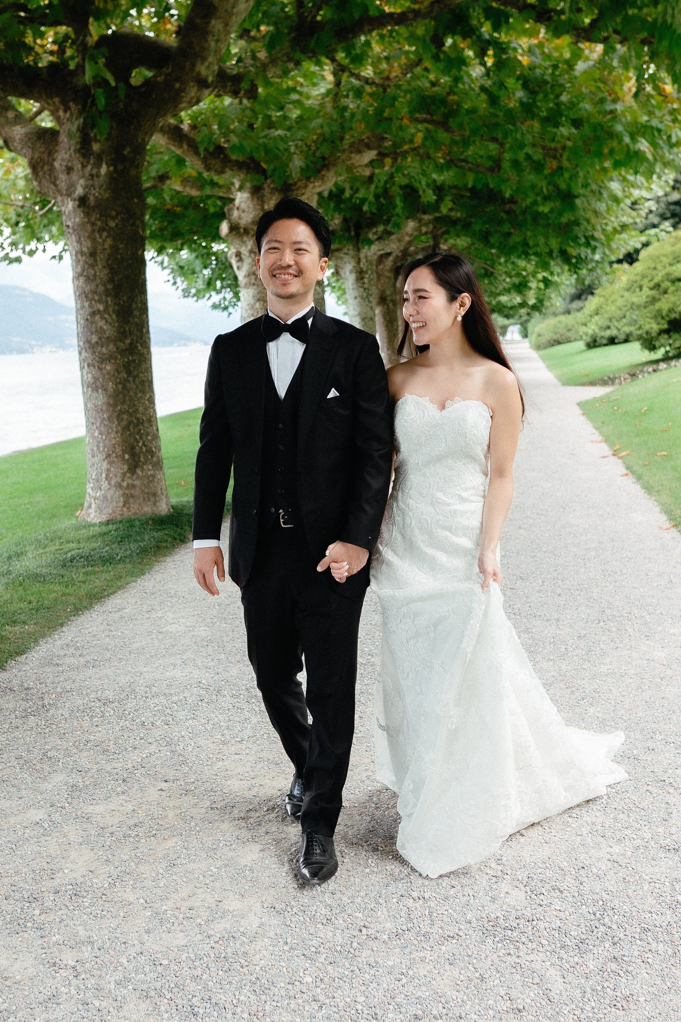 Kiy & Sho, Villa Melzi, Bellagio. Фотограф в Милане Анна Линник