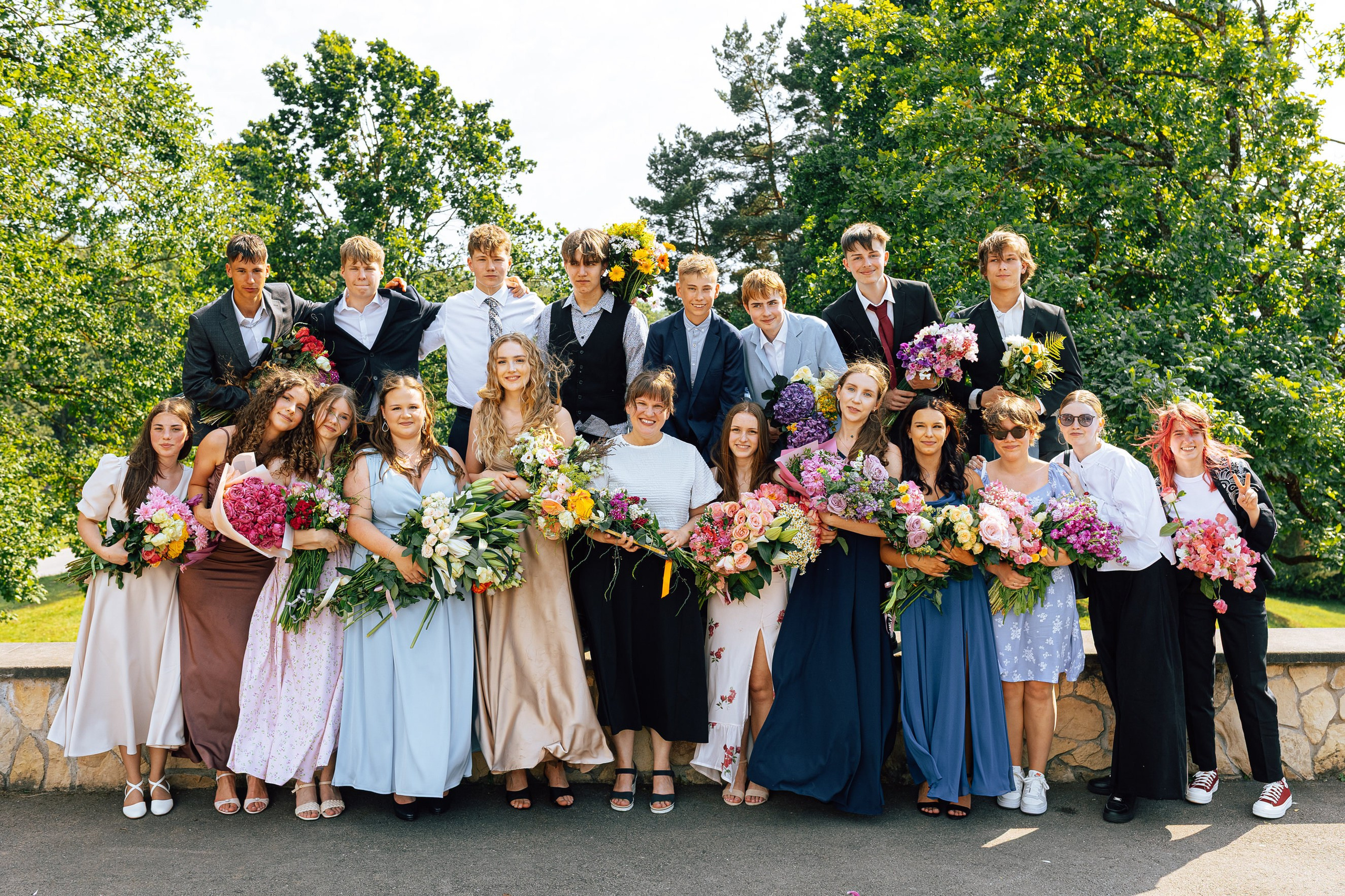 Skolas izlaiduma fotogrāfs