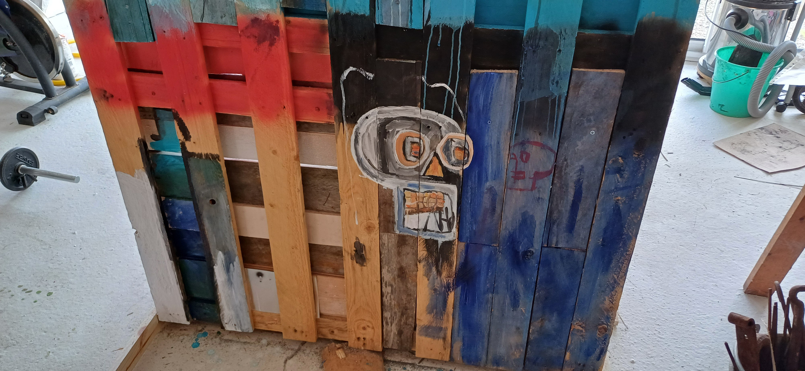 Backstage. Anne-Flore REY, Artist — Painter and Sculptor in TOULOUSE (FR)