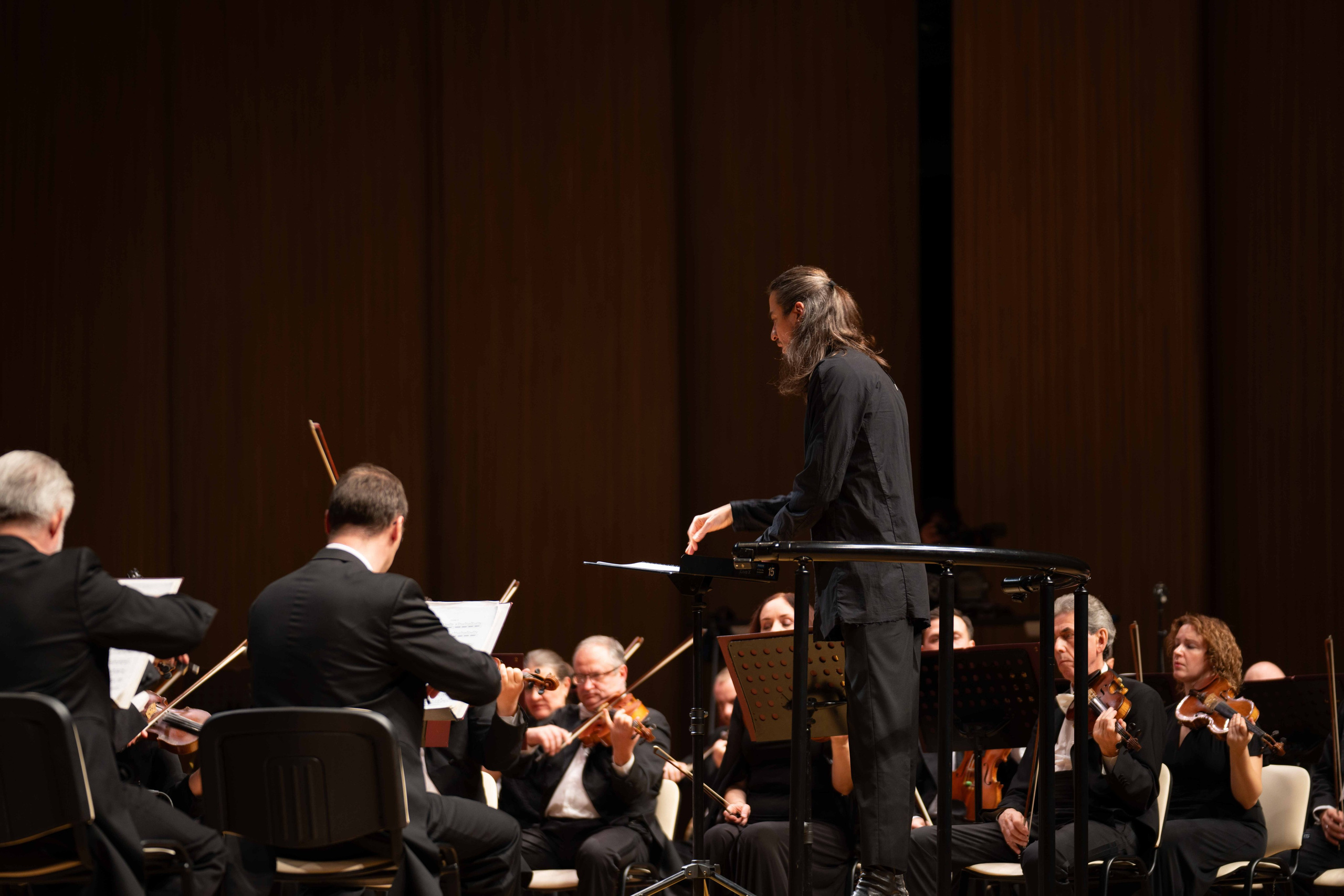 The Tchaikovsky Academic Grand Symphony Orchestra in Baku. Wedding&Event photographer Ismail Rzayev in Baku