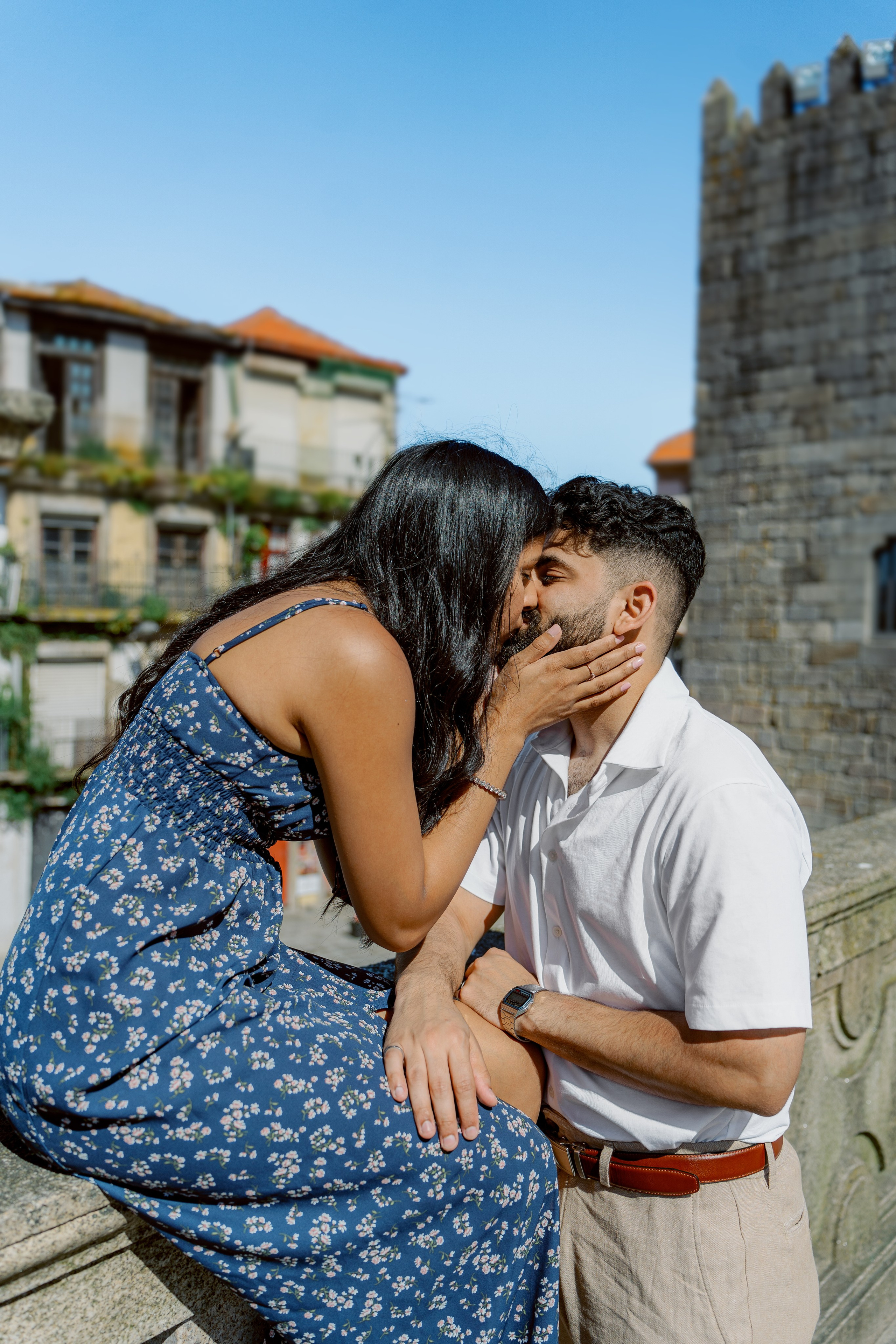 Krishani & Sagar in Porto. Porto Travel Photographer | Couples & Vacation Photos in Portugal — WePortugal