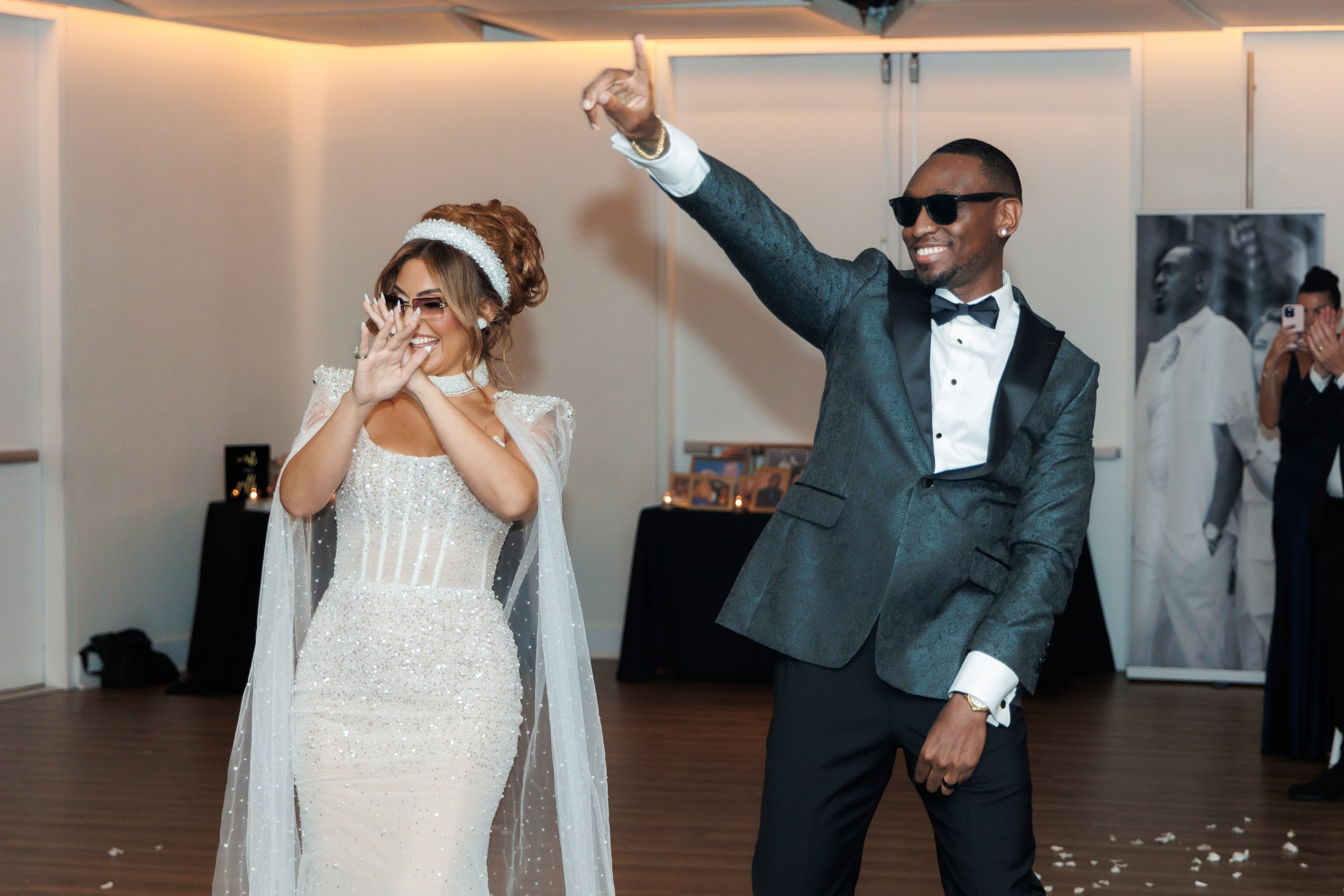 Briana & Kefim, Maritime Pars, Jersey City, NJ. Luxury Wedding Photography and Cinematography