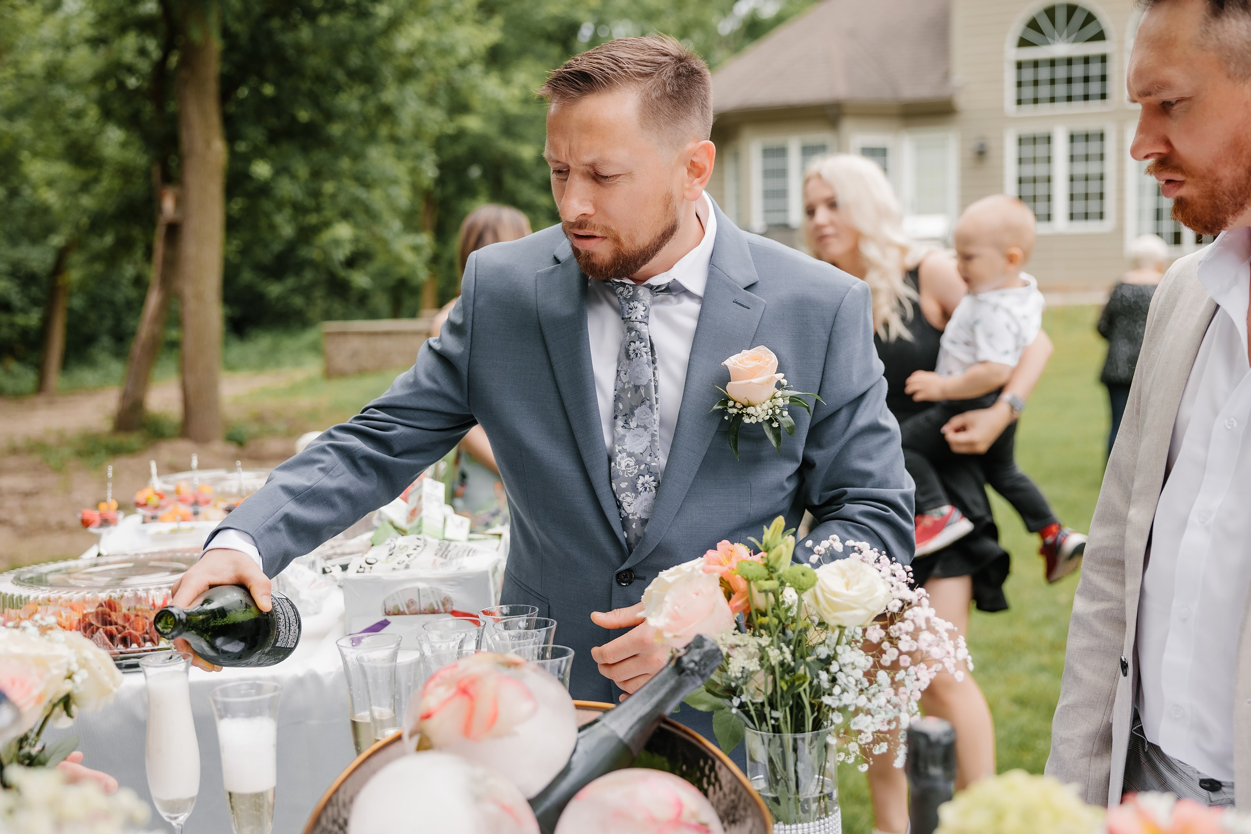 08.06.2024 Wedding. Wedding family event photographer in Chicago Nick Yushevich