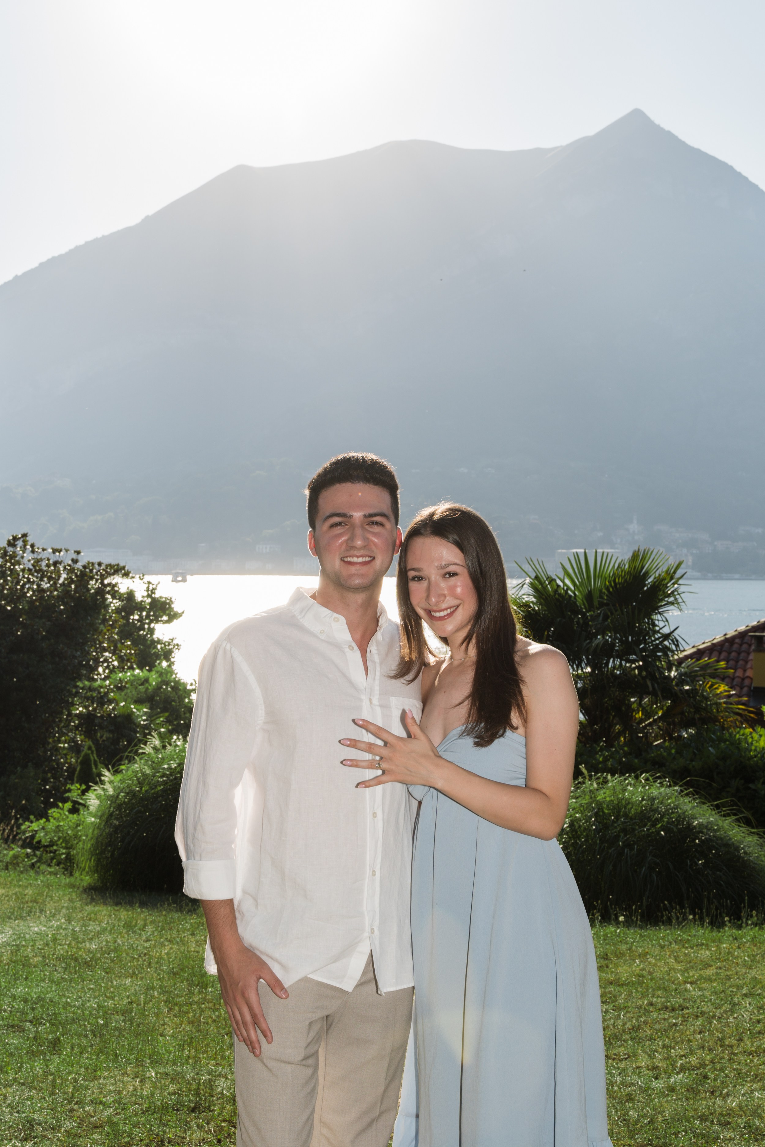 Bellagio Secret Proposal. Lake Como Proposal Photographer | Surprise Proposals & Engagements