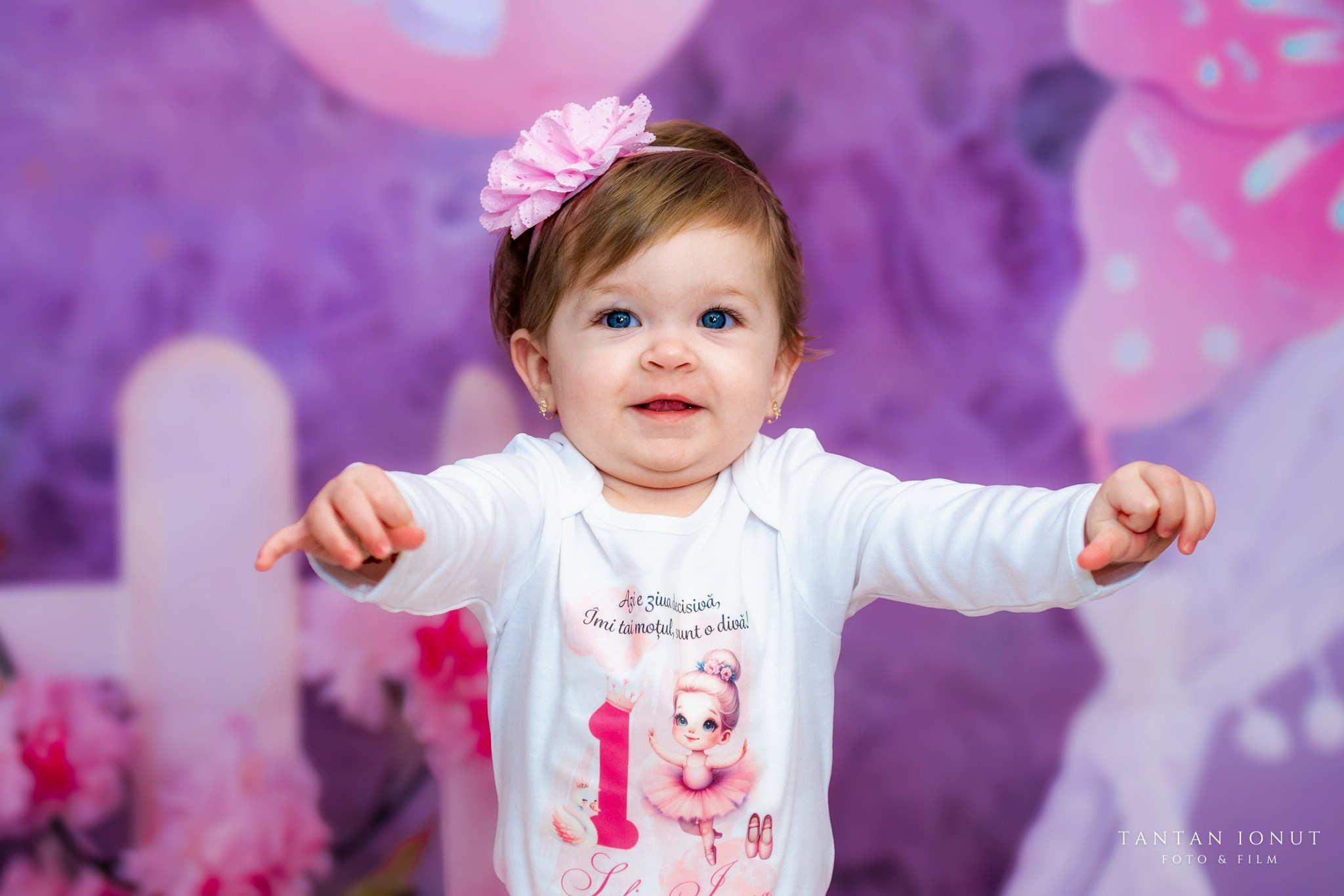 Sedinta foto Smash The Cake 1 An Sofia. TANTAN IONUT FOTO & FILM