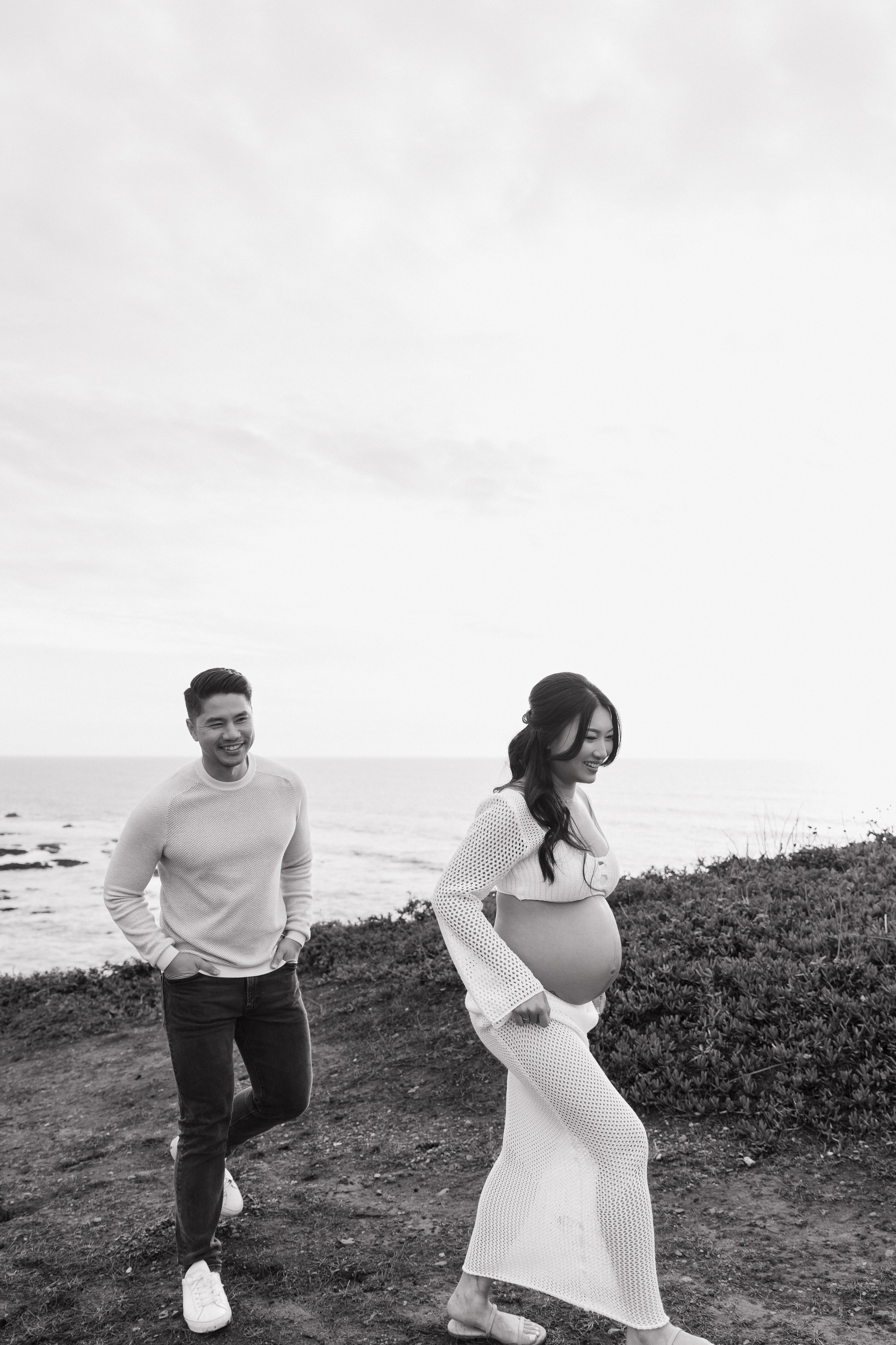 Maternity Session at Half Moon Bay. Soulo Photography | San Francisco Bay Area Based Photographer