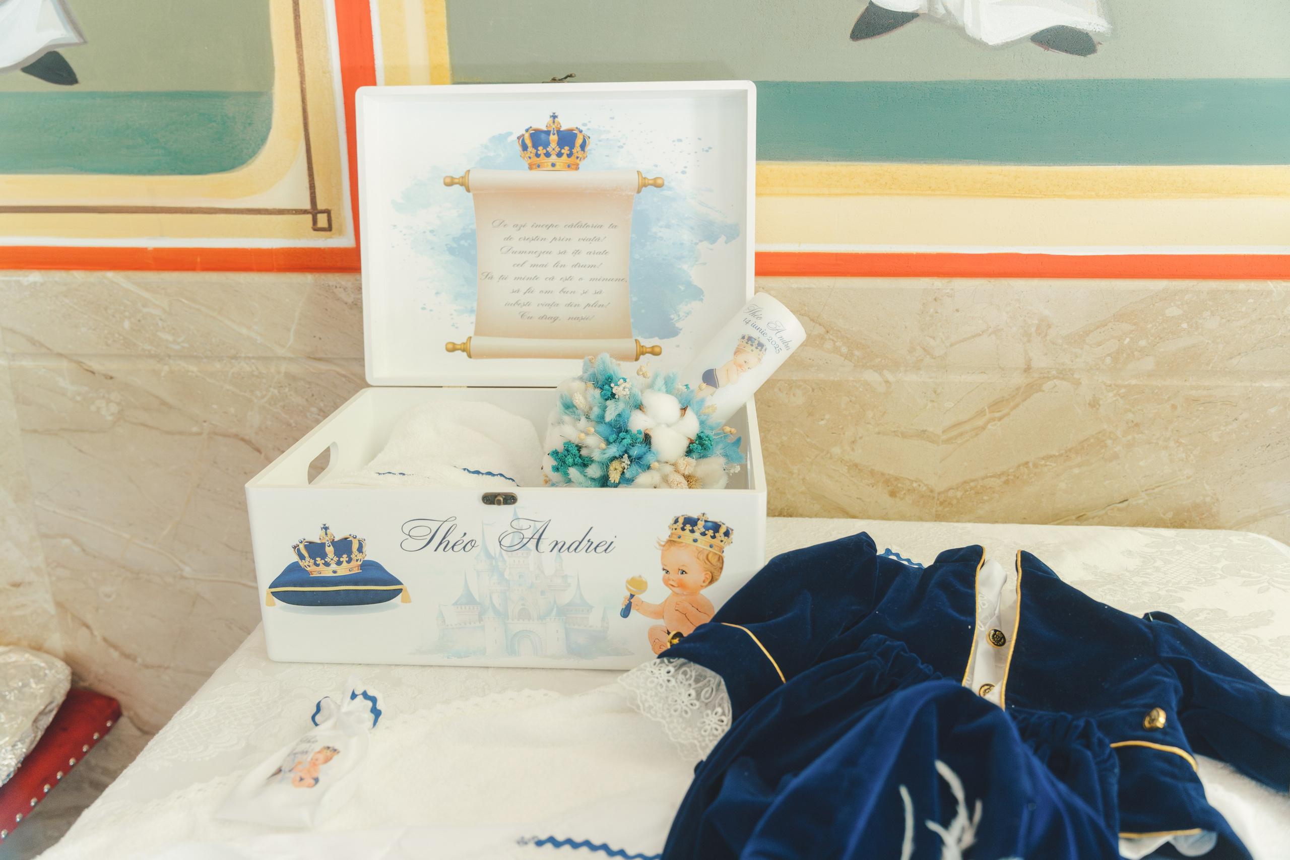 Théo Andrei`s Christening