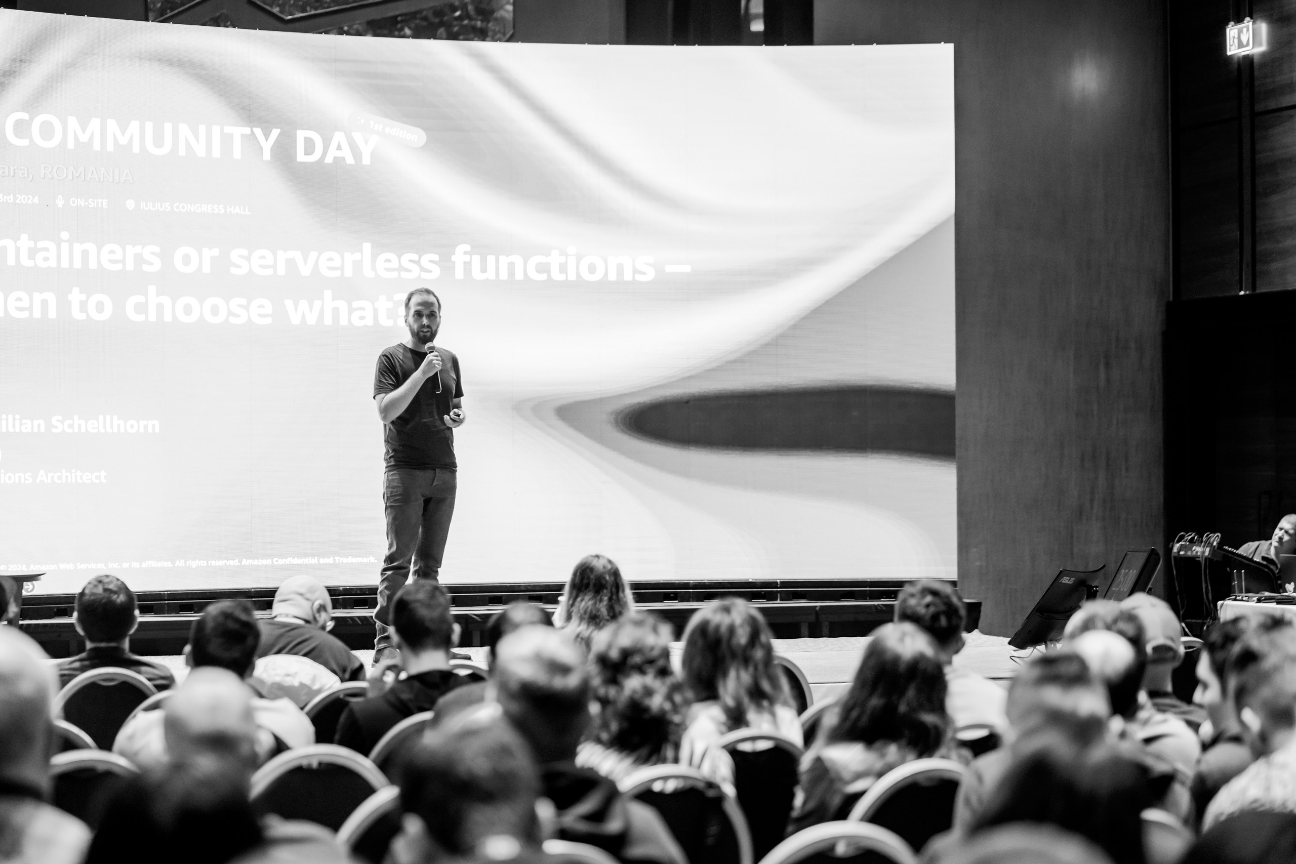 AWS Community Day Romania 2024. Cozac Cristian Photographer