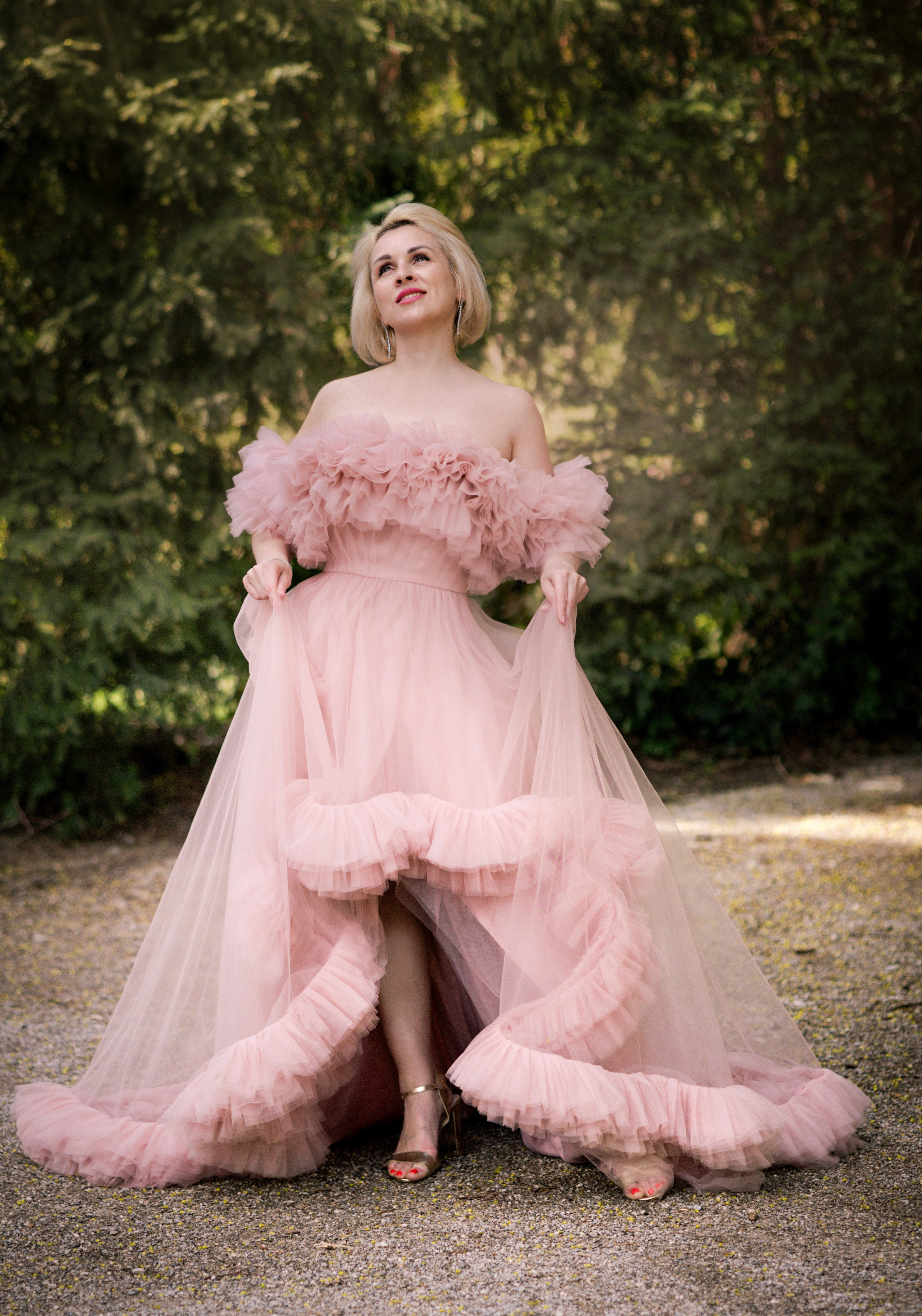 Long dresses shooting. Photographer in Munich