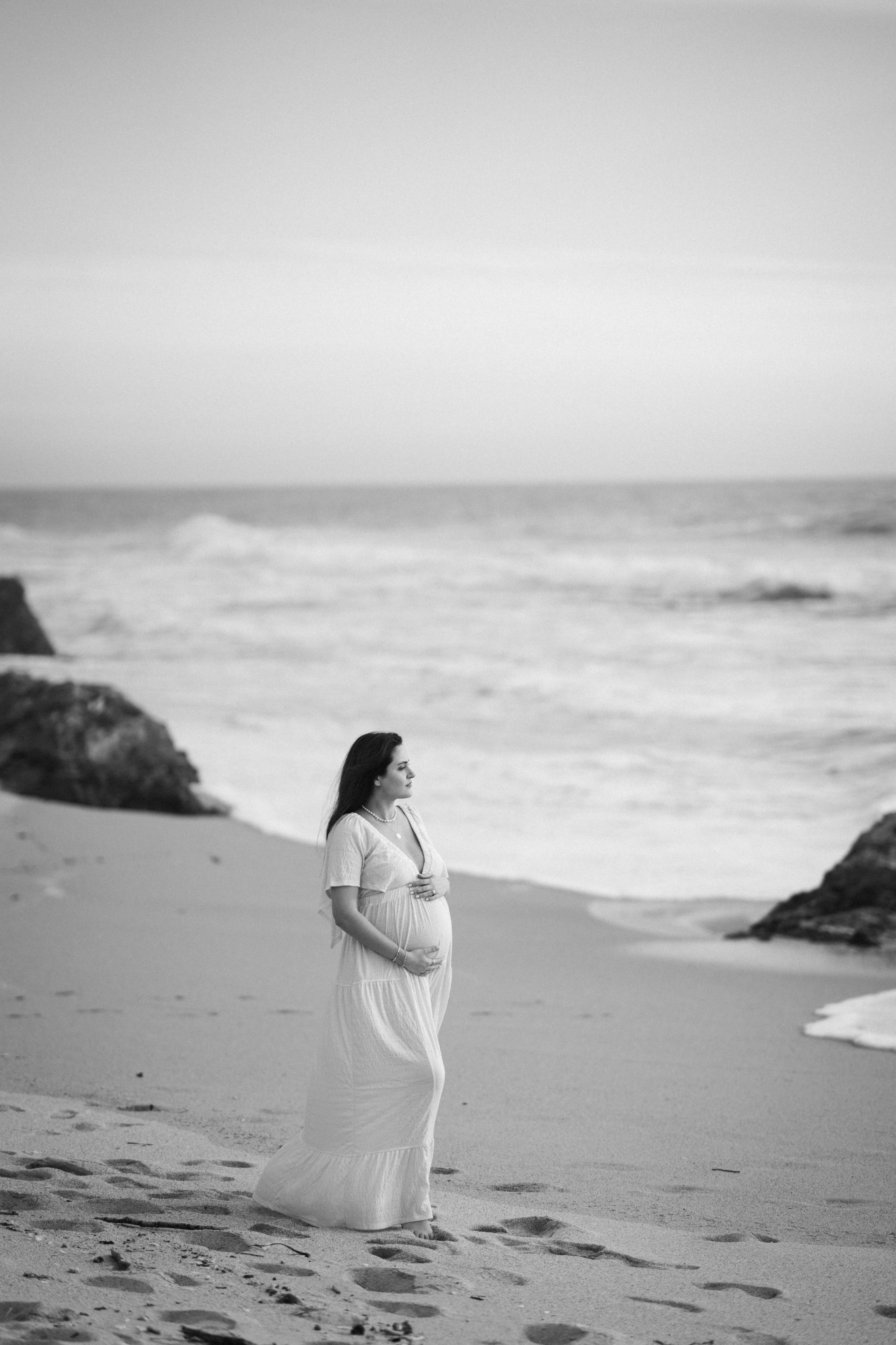 Gizem Maternity Session at Half Moon Bay. Soulo Photography | San Francisco Bay Area Based Photographer