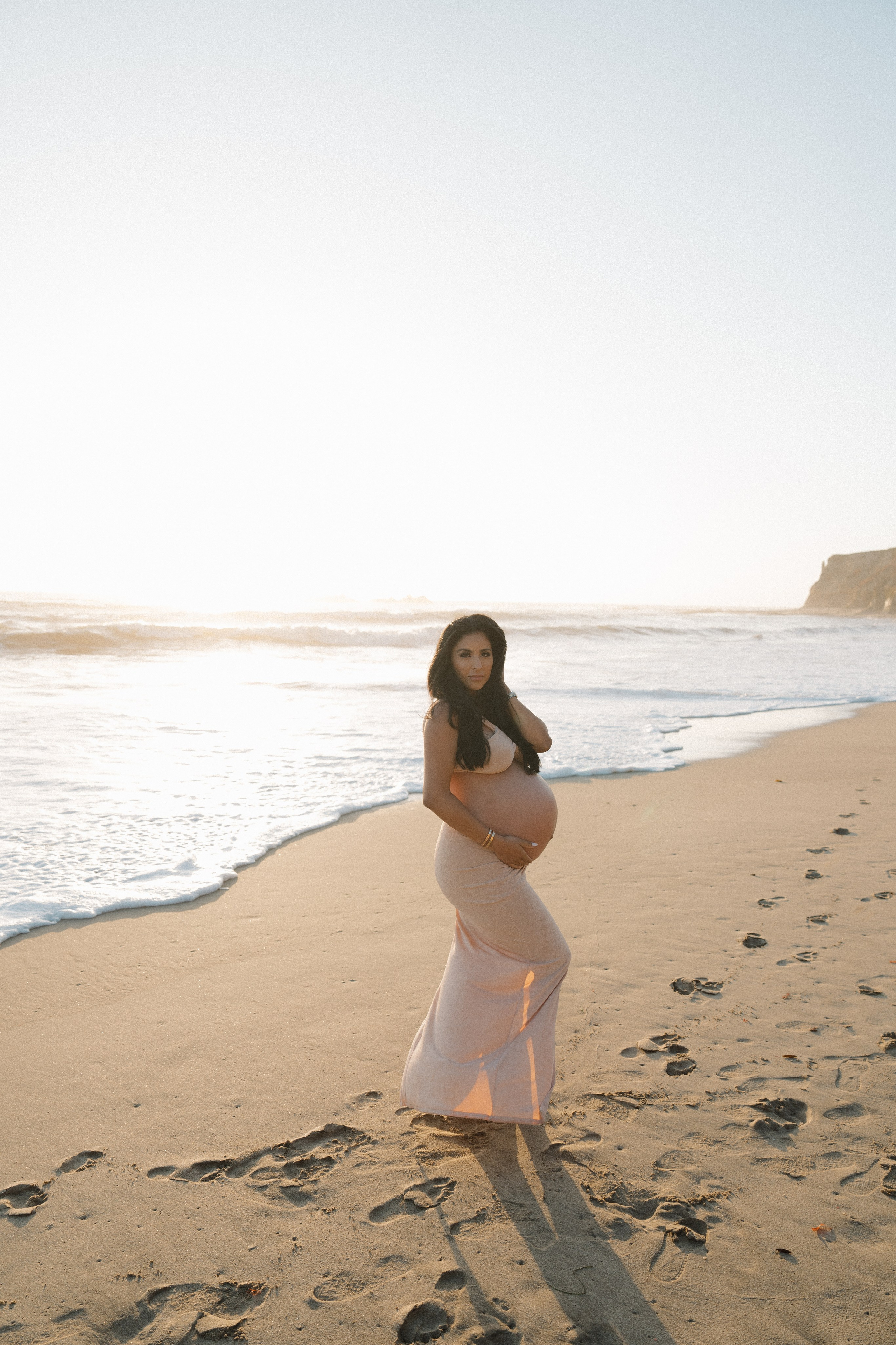 Candice Maternity Session at Half Moon Bay. Soulo Photography | San Francisco Bay Area Based Photographer
