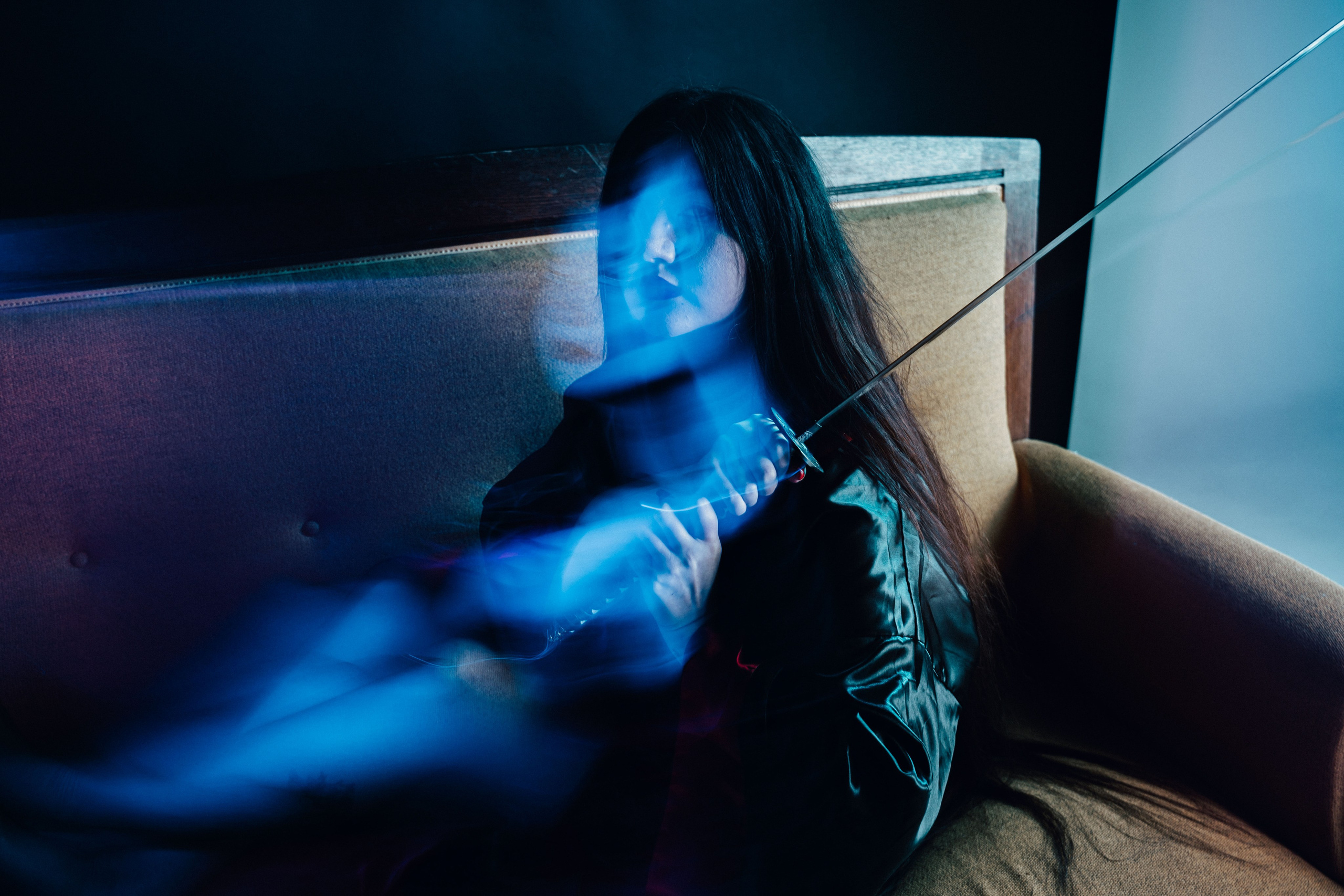 SAMURAI.EXE. Anna Omni — concept photographer and digital artist in Riga, Latvia